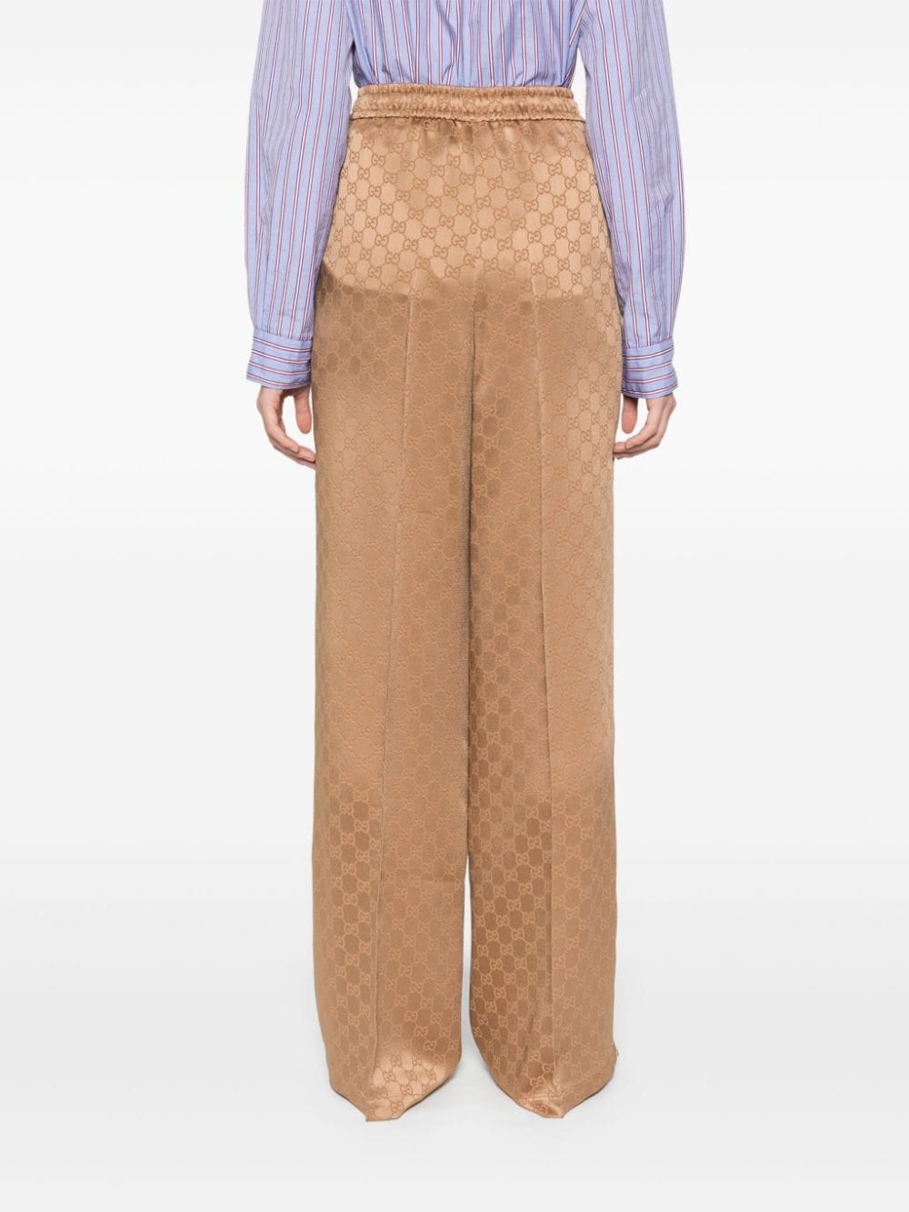 GUCCI Jacquard GG Women's Trousers - FW24 Collection