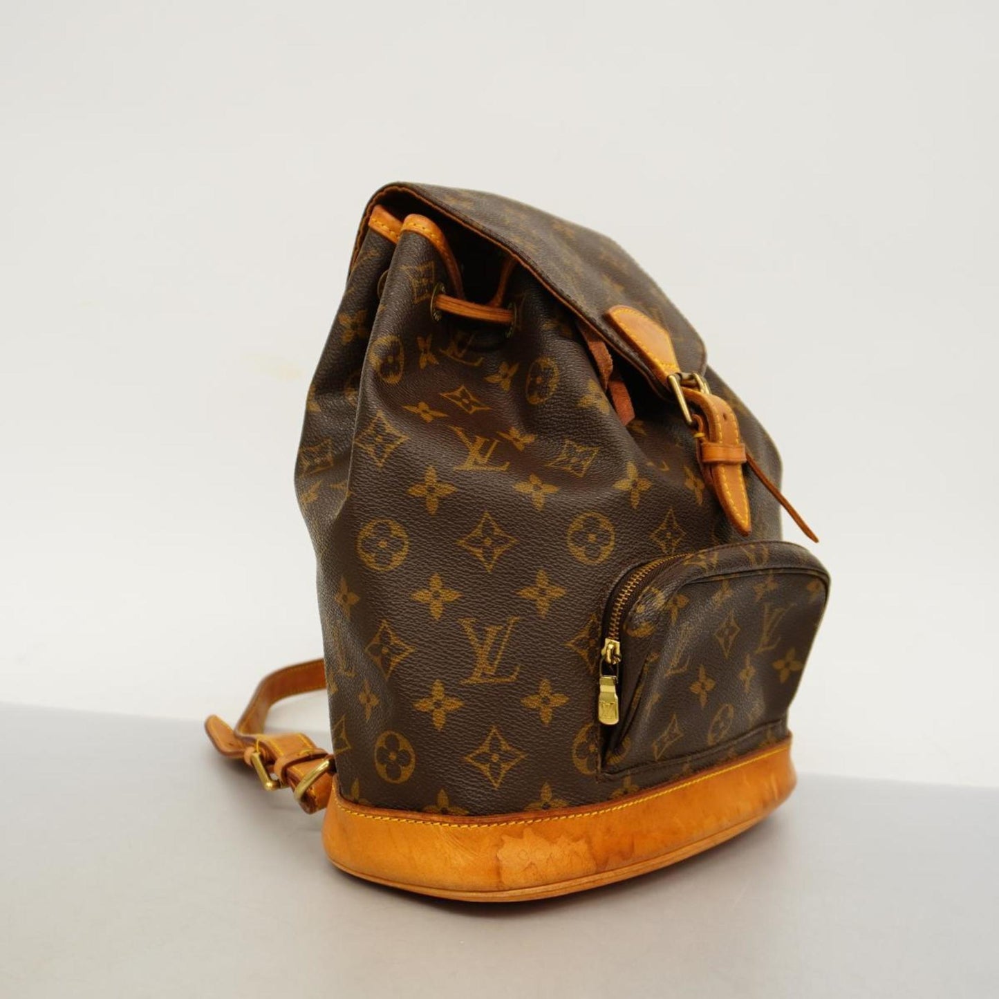 Louis Vuitton Montsouris Canvas Backpack Bag ()