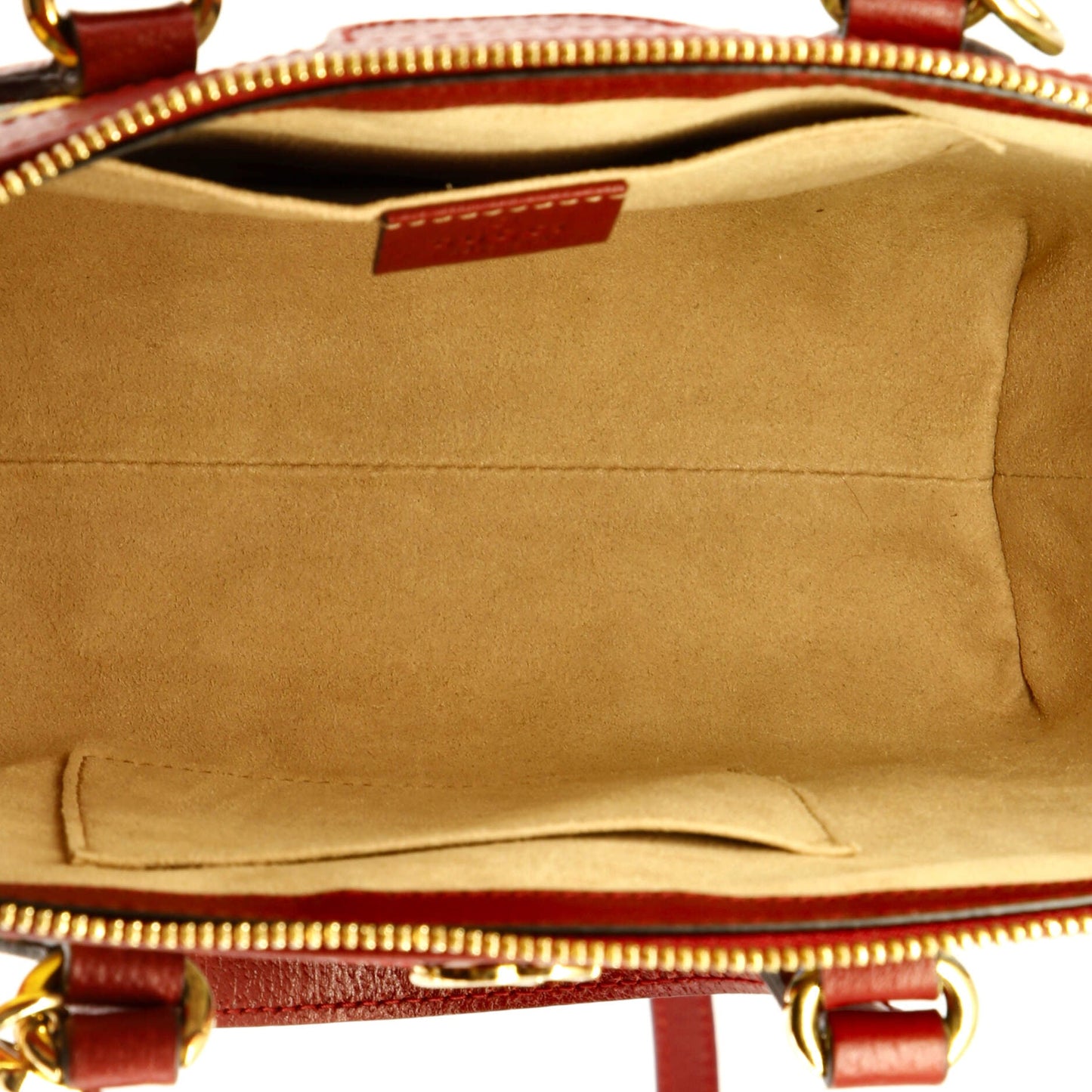 Ophidia Top Handle Tote Flora GG Coated Canvas Small