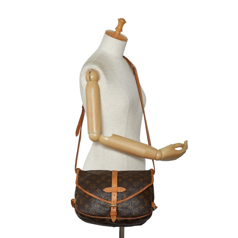 Louis Vuitton Monogram M42256 Brown PVC Leather Louis Vuitton Monogram M42256 Monogram M42256 Brown PVC Leather Lady Louis Vuitton