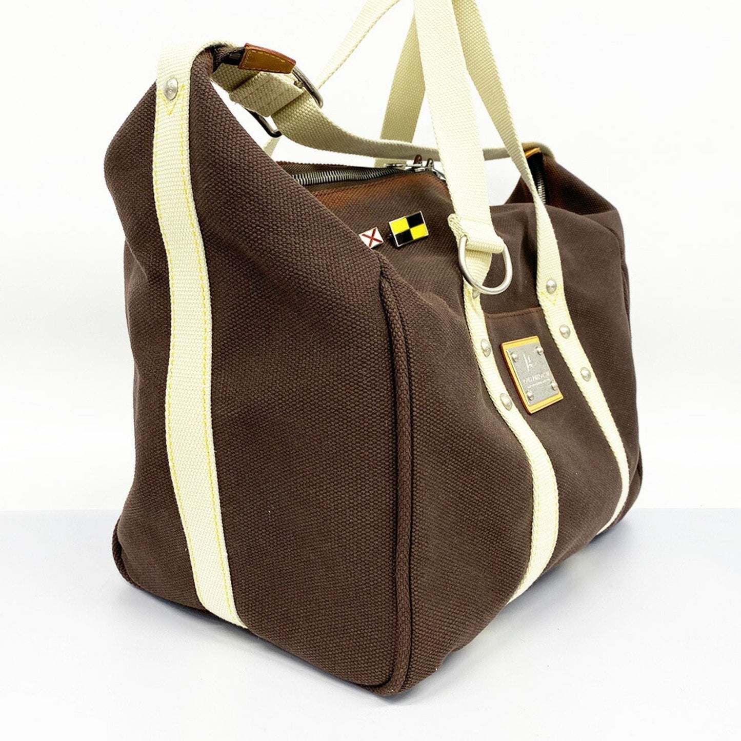 Louis Vuitton Sac Weekend Canvas Travel Bag ()
