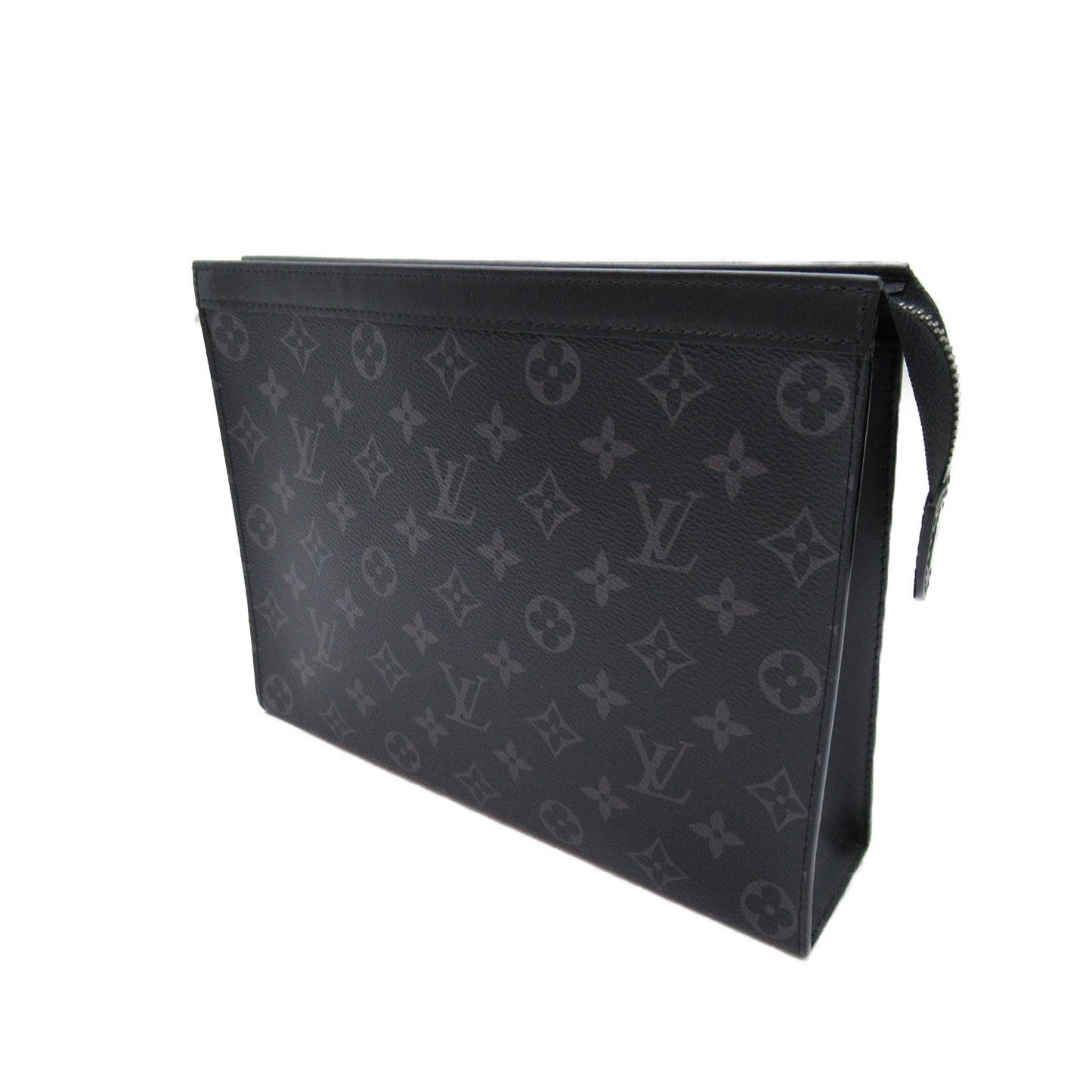 Louis Vuitton Louis Vuitton Poschet Voyager MM Clutch Clutch Bag PVC Coated Canvas Monogram Eclipse Black M61692