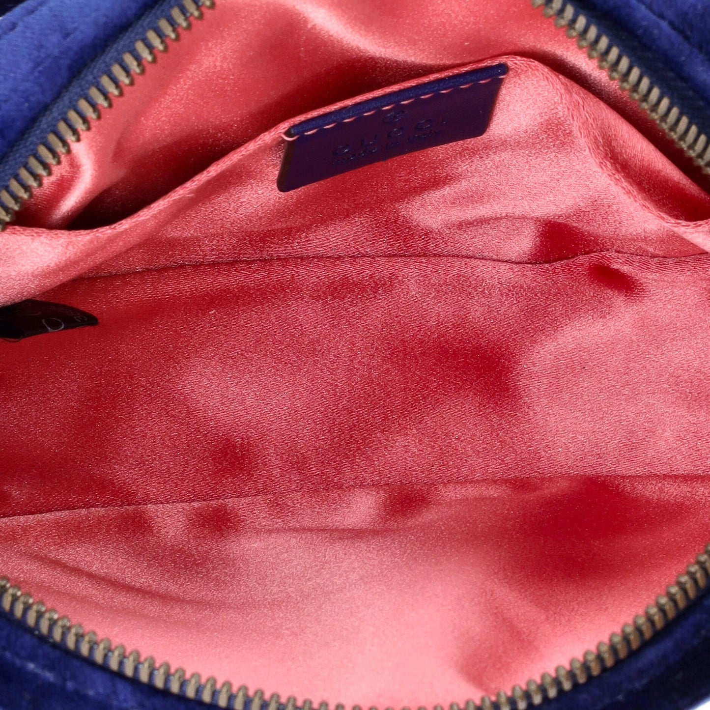 GG Marmont Belt Bag Matelasse Velvet