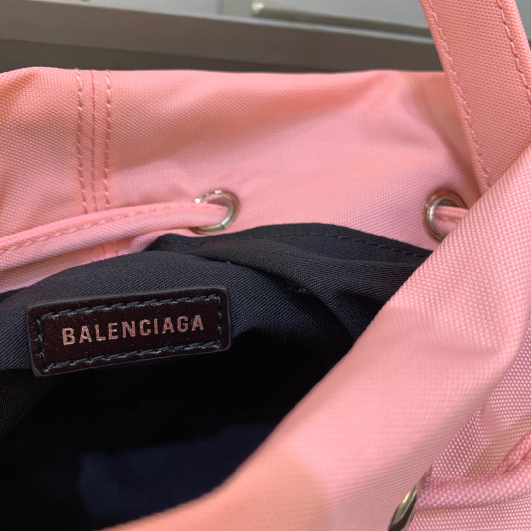 Balen Le Cagole MeGLAMIum Bucket Bag In Light Pink, For Women, Bags 11.8in/30cm