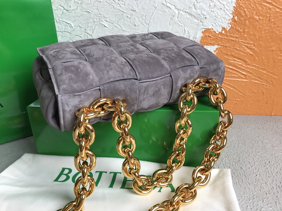 GLAMI Chain Cassette Gray, For Women, Women’s Bags 10.2in/26cm