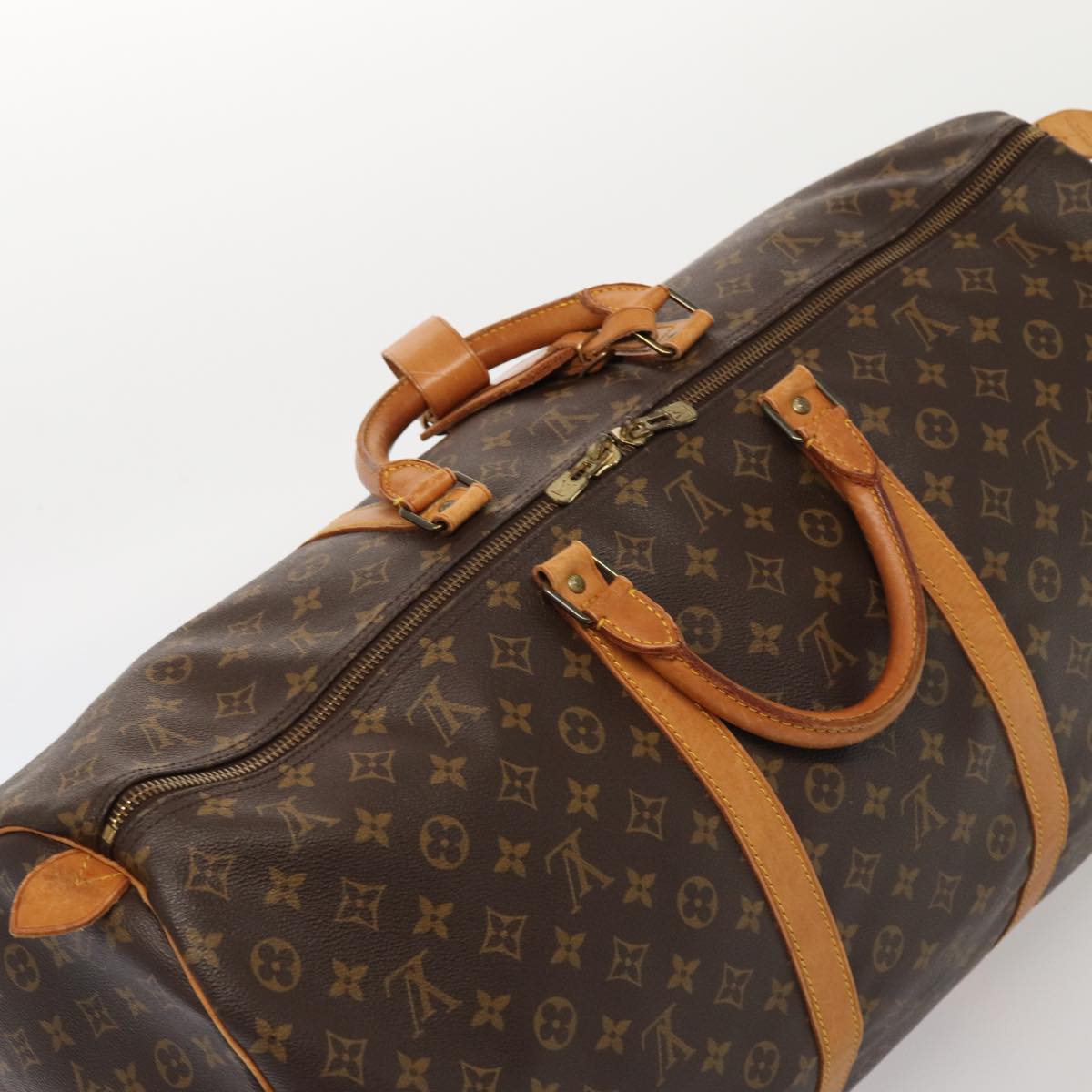 Louis Vuitton Keepall 60 Canvas Travel Bag