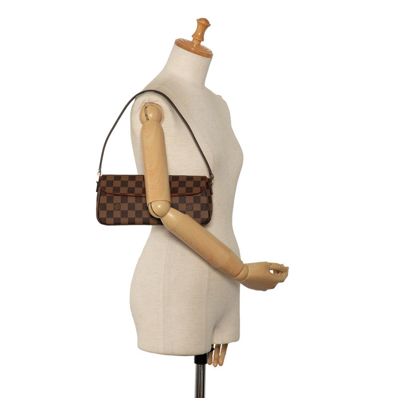 Louis Vuitton Recoleta Shoulder Bag N51299 Brown PVC Louis Vuitton