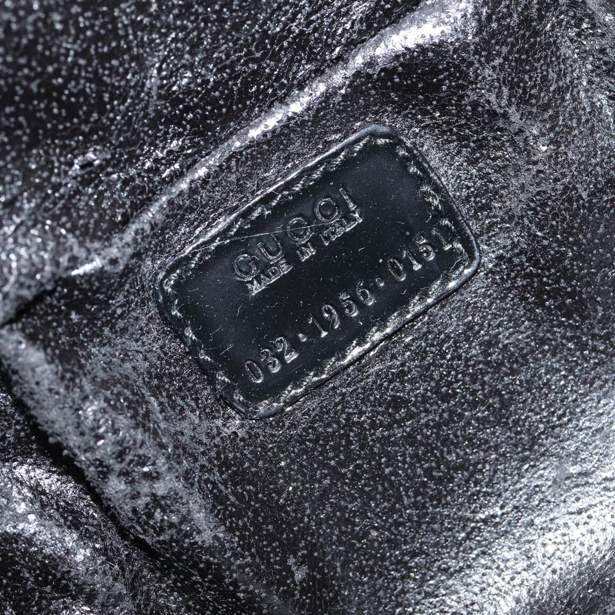 GUCCI Vanity Pouch Black 032 1956 0151 84938