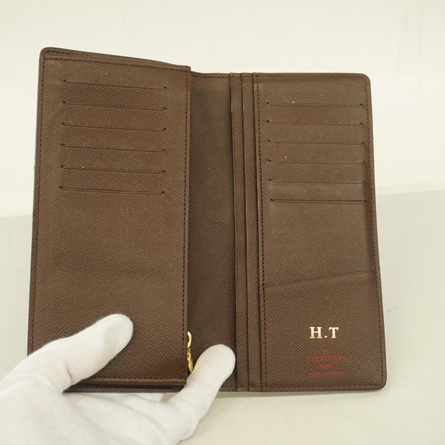 Louis Vuitton Portefeuille Brazza Canvas Wallet ()