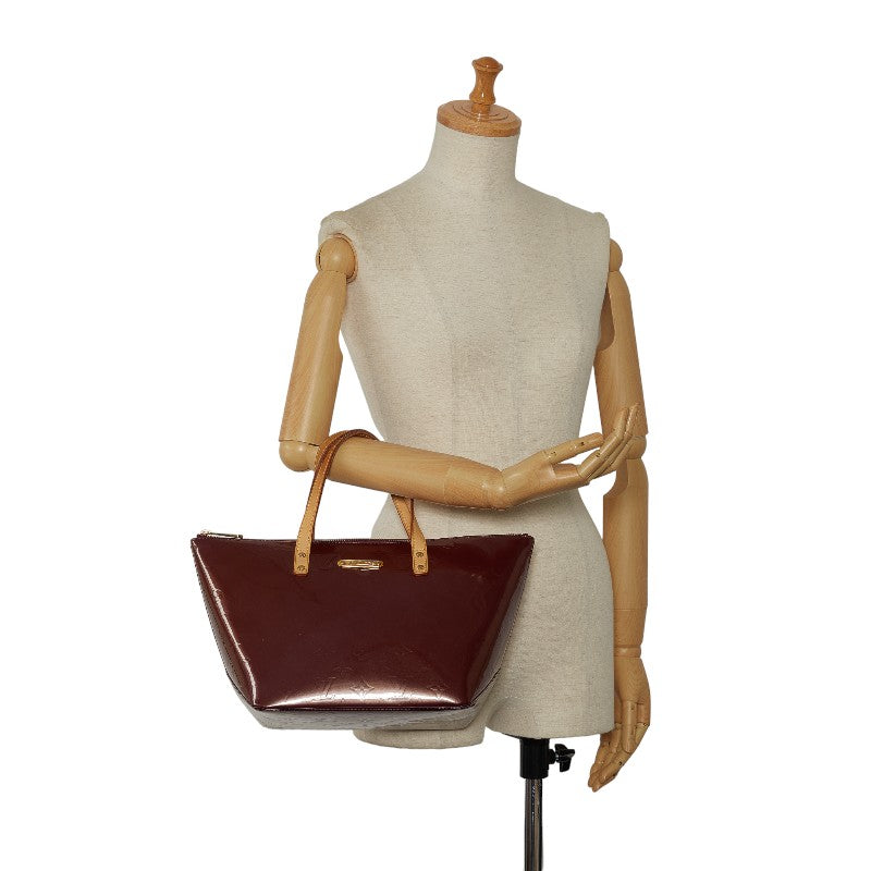 Louis Vuitton Monogram Verney Belvue PM Handbag M93584 Violet Pearl Patent Leather Louis Vuitton