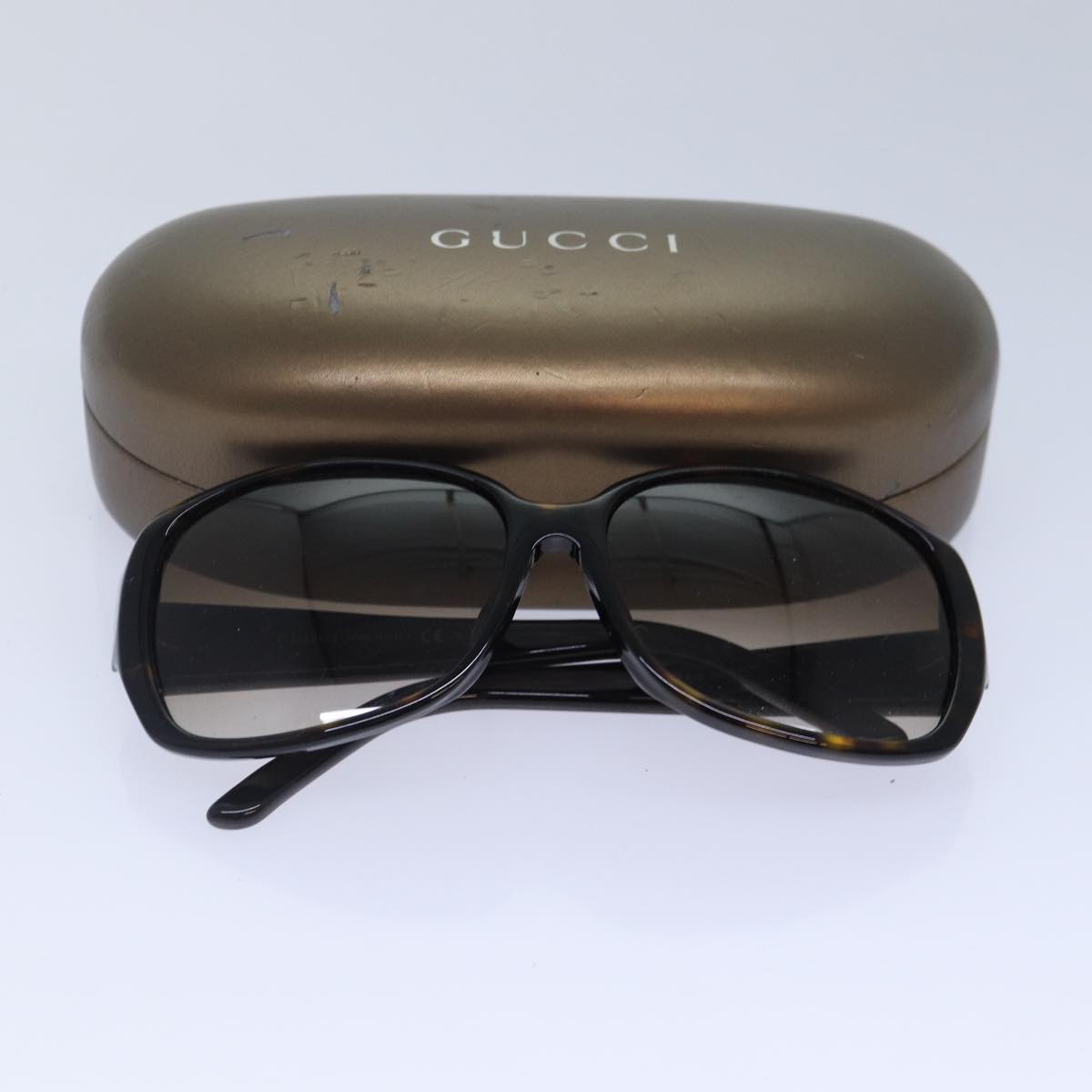 GUCCI Sunglasses plastic Black 85900