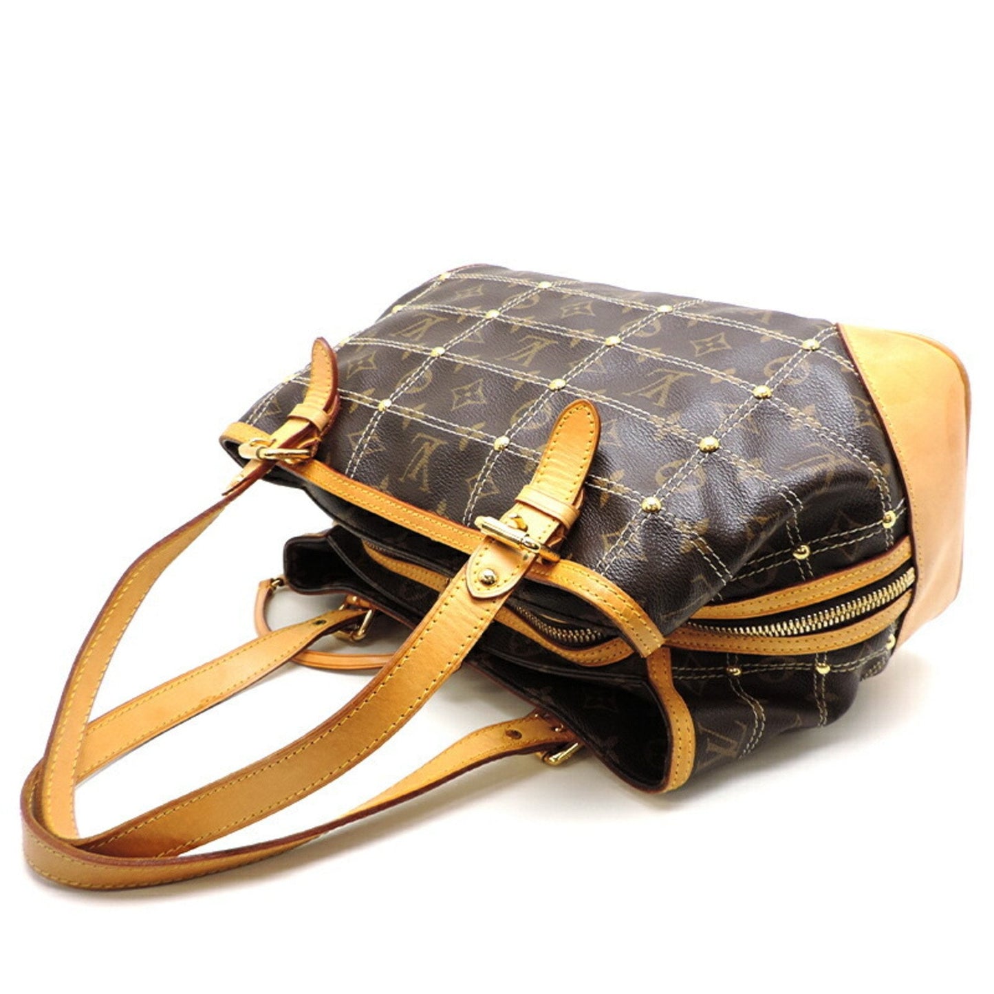 Louis Vuitton Rivet Canvas Shoulder Bag ()