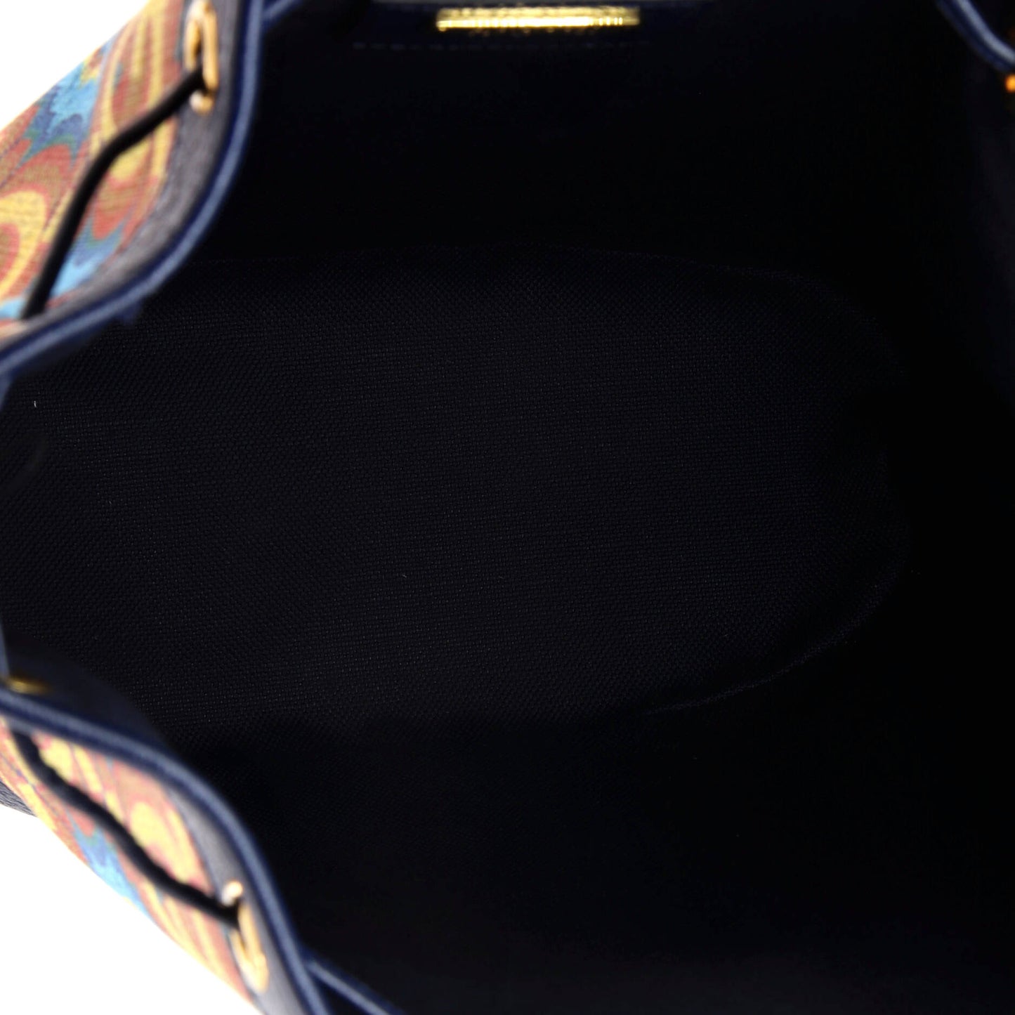 Aria 100th Anniversary Bucket Bag Kaleidoscope Print GG Coated Canvas