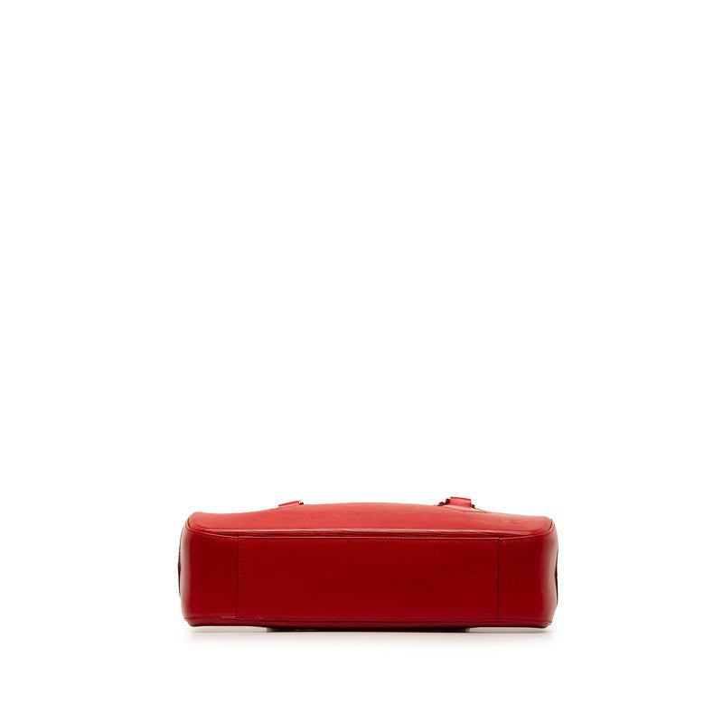 Louis Vuitton Epi Voltaire Handbag M52437 Castilian Red Leather Louis Vuitton
