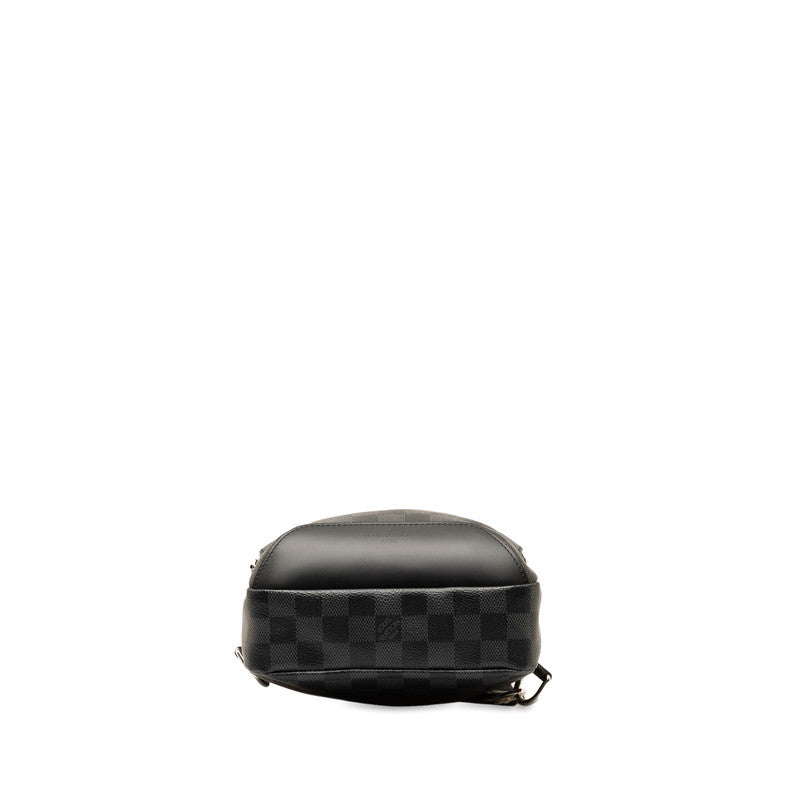 Louis Vuitton Damier Graphite Avenue Sling Bag Body Bag Waist Bag N41719 Black PVC Leather Louis Vuitton