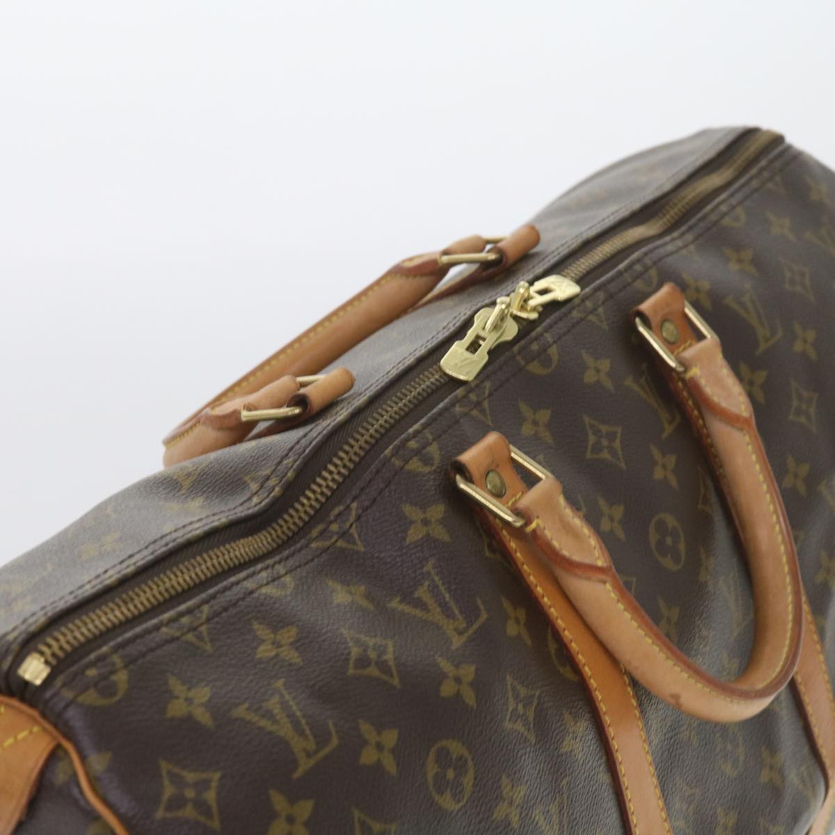 Louis Vuitton Keepall 50 Canvas Travel Bag ()