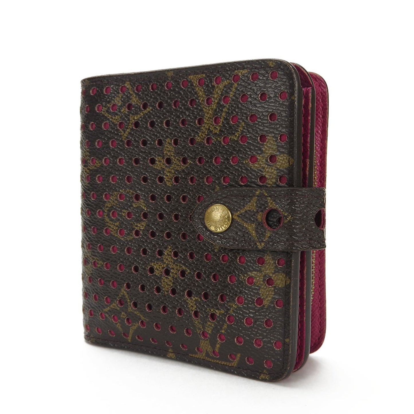 Louis Vuitton Perfo Compact Canvas Wallet ()