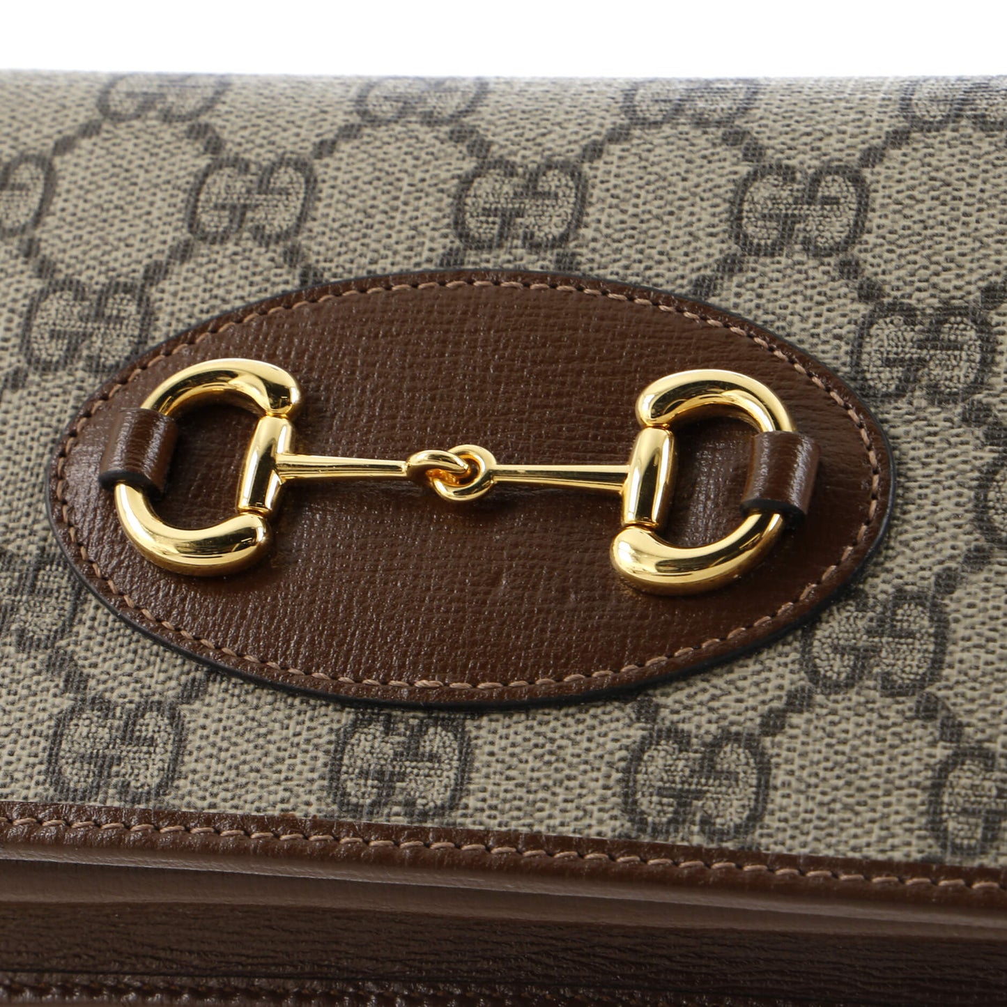 Horsebit 1955 Chain Wallet GG Coated Canvas