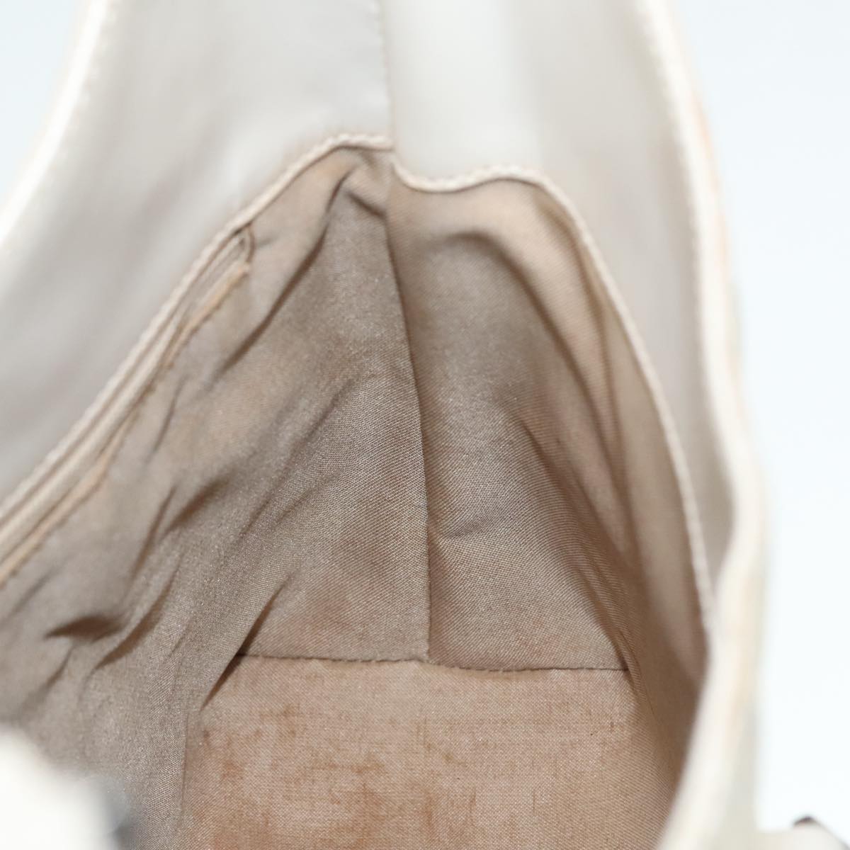 GUCCI GG Canvas Jackie Shoulder Bag Beige Silver 001 3876 90716