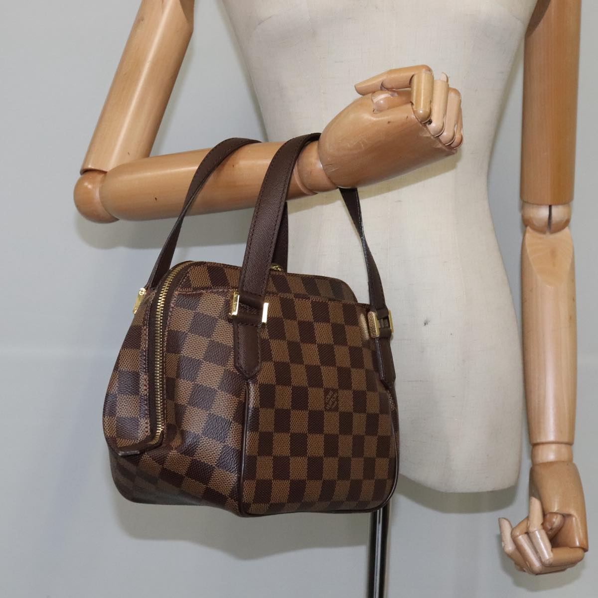 LOUIS VUITTON Damier Ebene Belem PM Hand Bag N51173 LV 91557A
