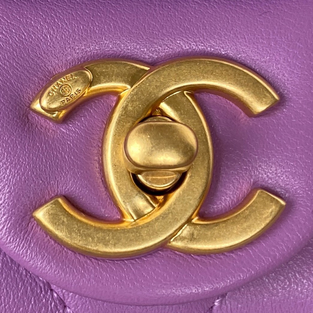 CHLMini GlamIap Bag Purple For Women Bags Shoulder And Crossbody Bags 6.6in/17cm AS3213