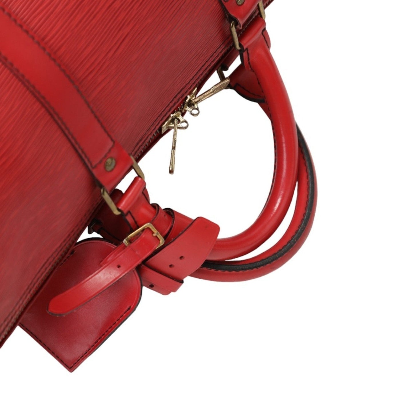 Louis Vuitton Keepall 50 Leather Travel Bag ()
