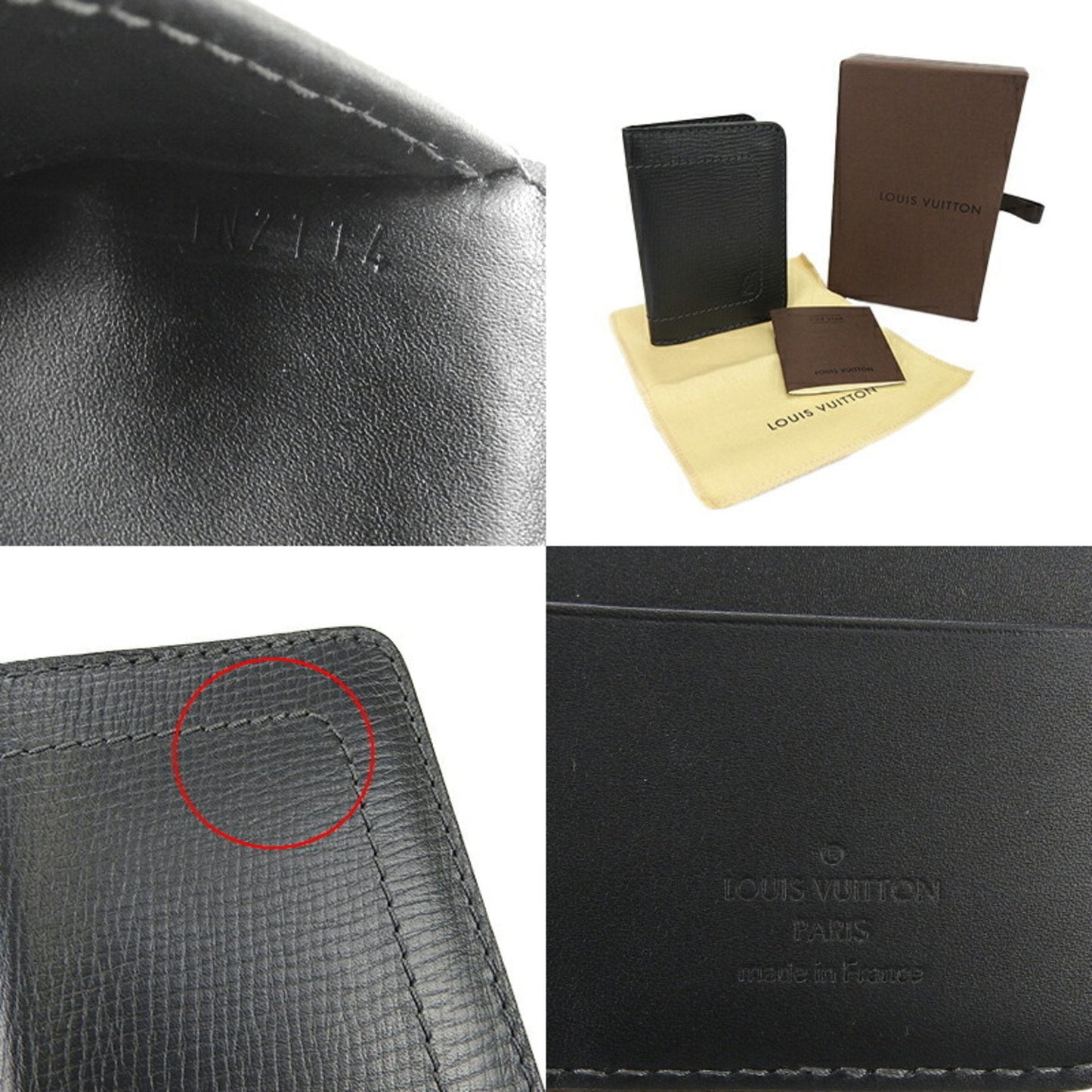 Louis Vuitton Utah Leather Wallet ()