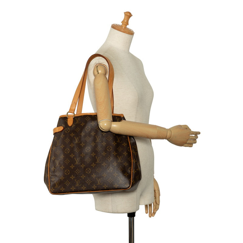 Louis Vuitton Monogram M51153 Bag Leather Brown