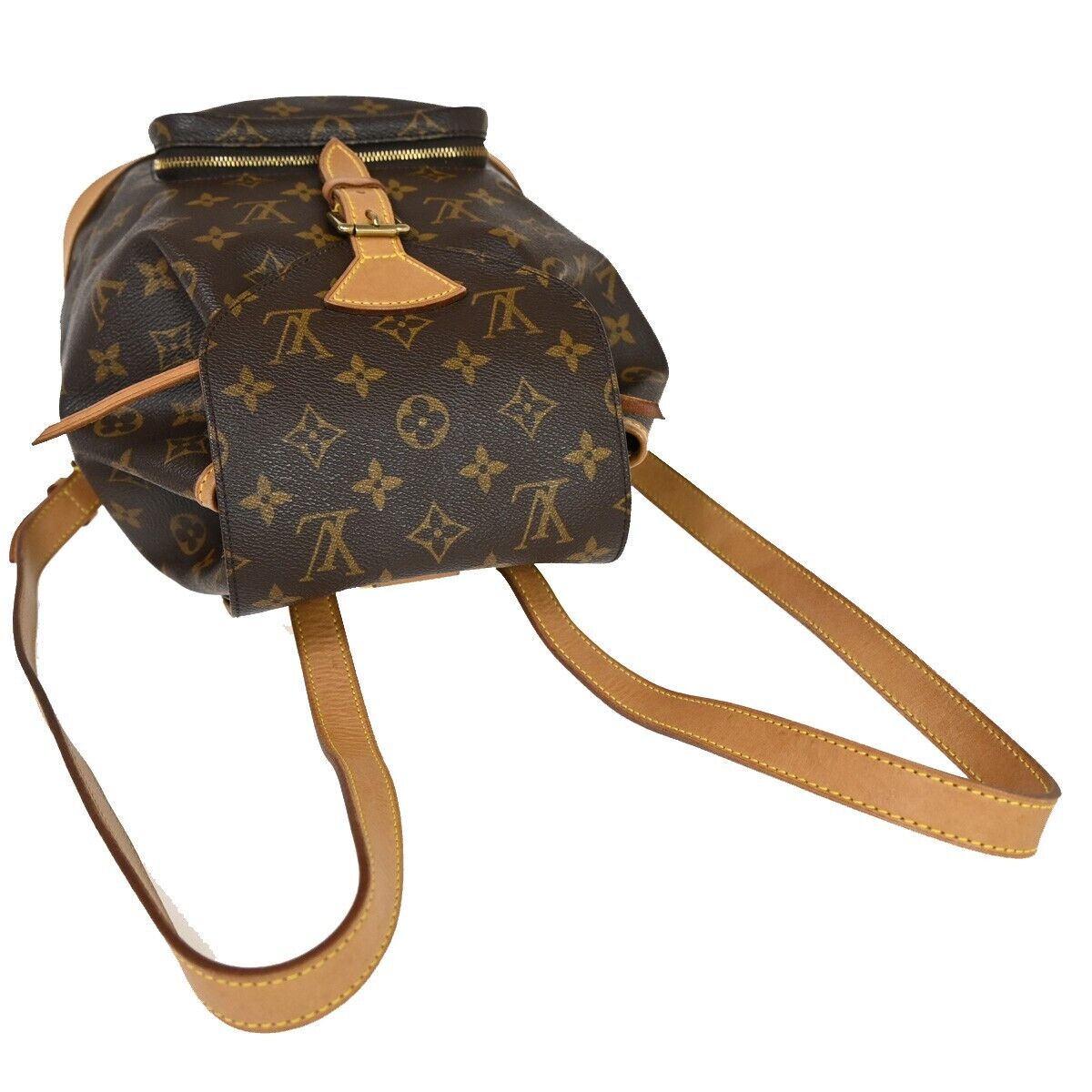 Louis Vuitton Montsouris Mm Canvas Handbag ()