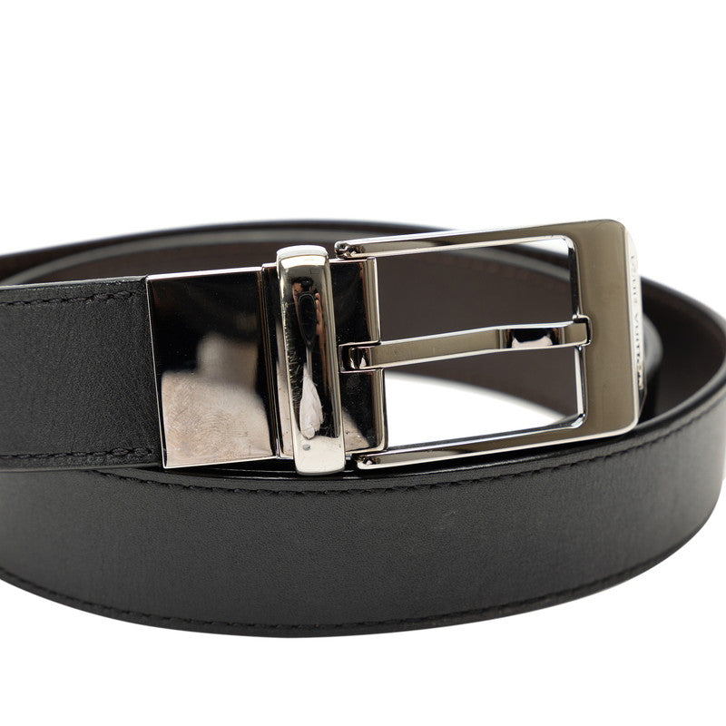 Louis Vuitton Seattle Sanctuary Reversee Belt 85/34 M6906 Black Brown Leather Louis Vuitton