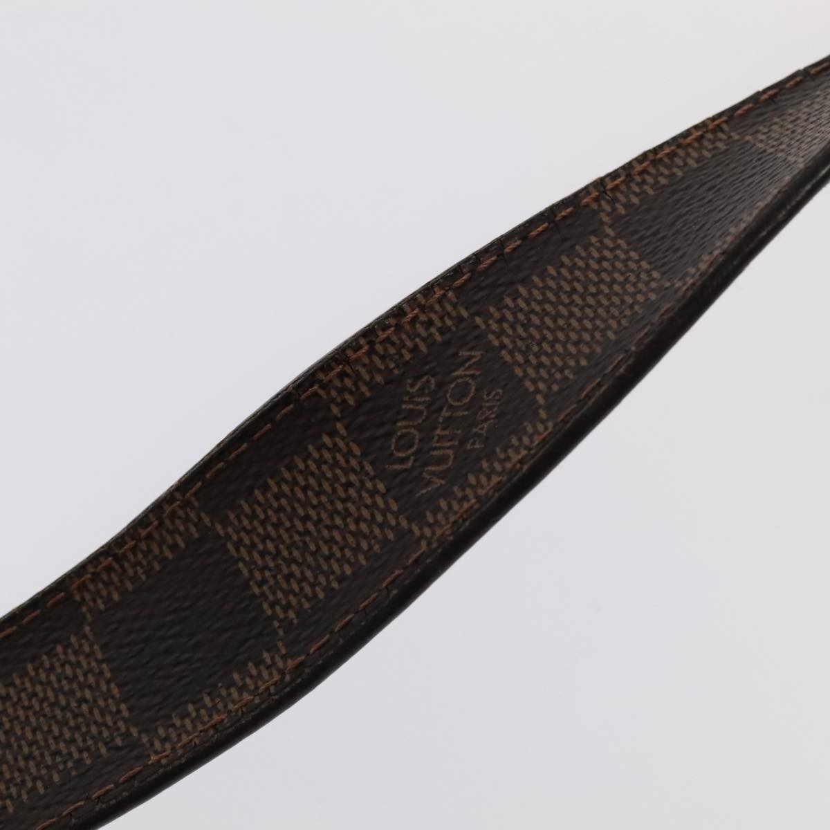 LOUIS VUITTON Damier Ebene Belt 2Set LV 98164