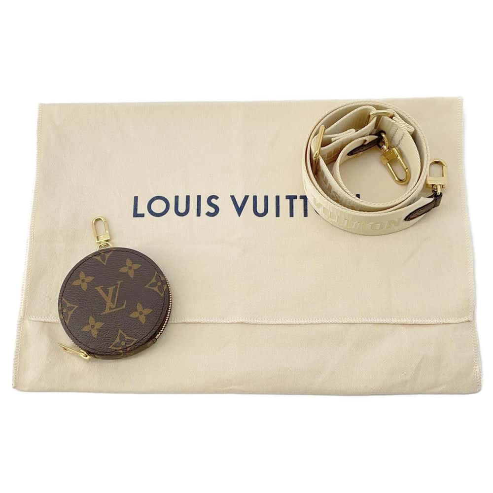 LOUIS VUITTON Onthego Red M46373 Monogram Monogram Reverse Canvas Monogram Giant Size PM