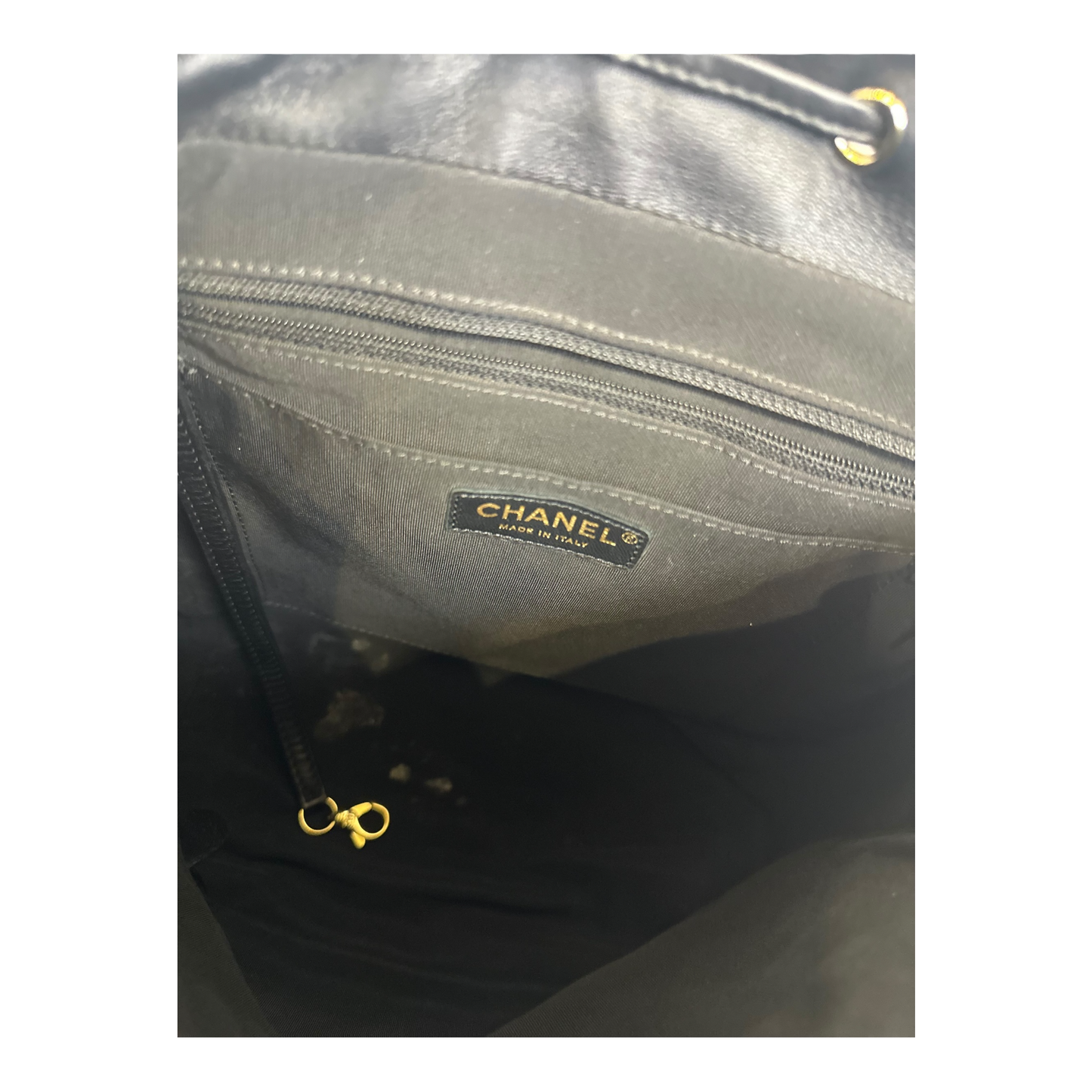 Chanel Lambskin Quilted Large Urban Spirit Backpack Black