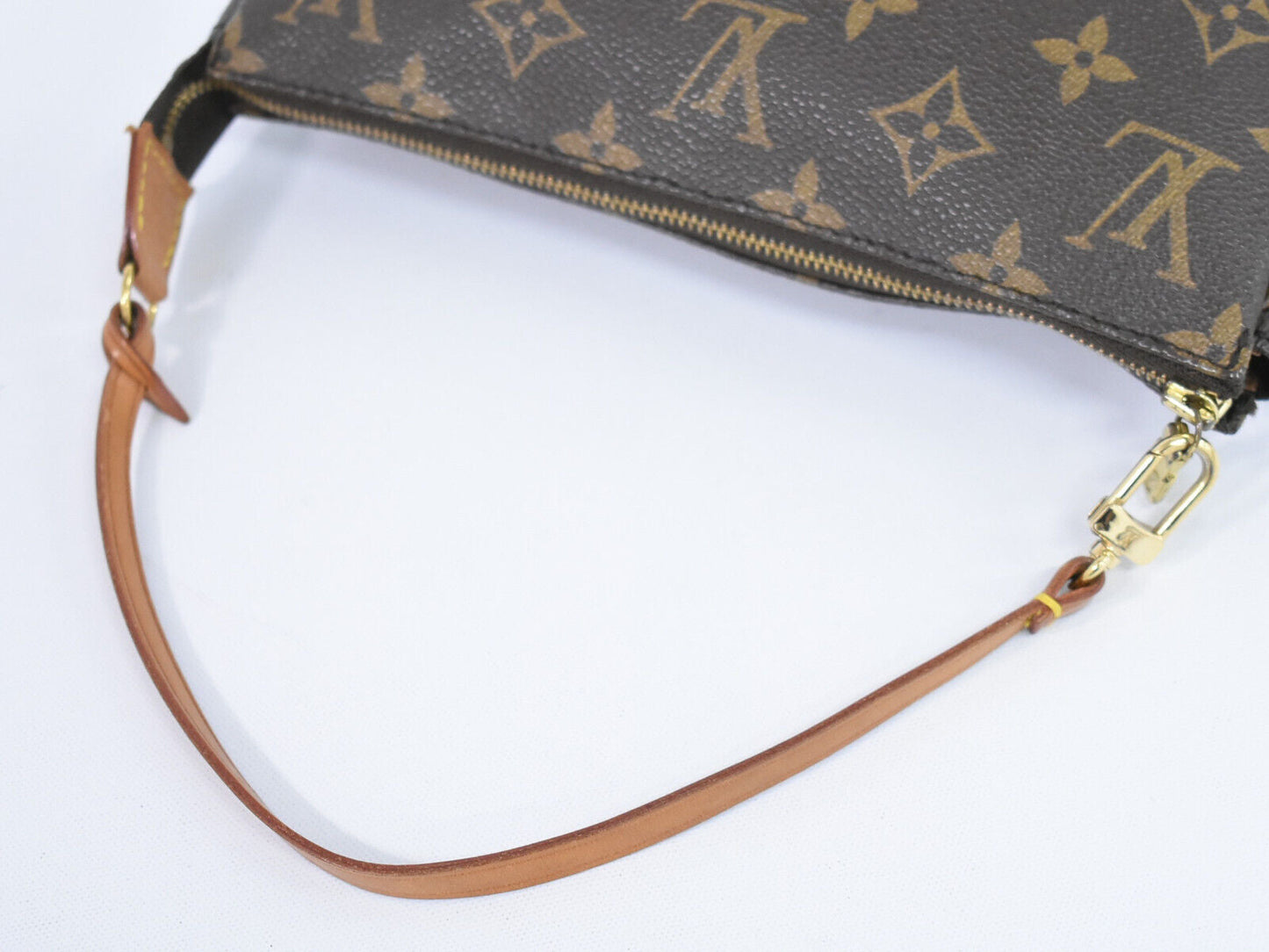 Louis Vuitton Pochette Accessoires Canvas Clutch Bag
