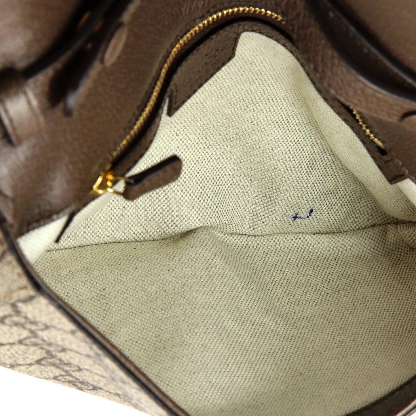 Blondie NM Chain Flap Bag GG Coated Canvas Small