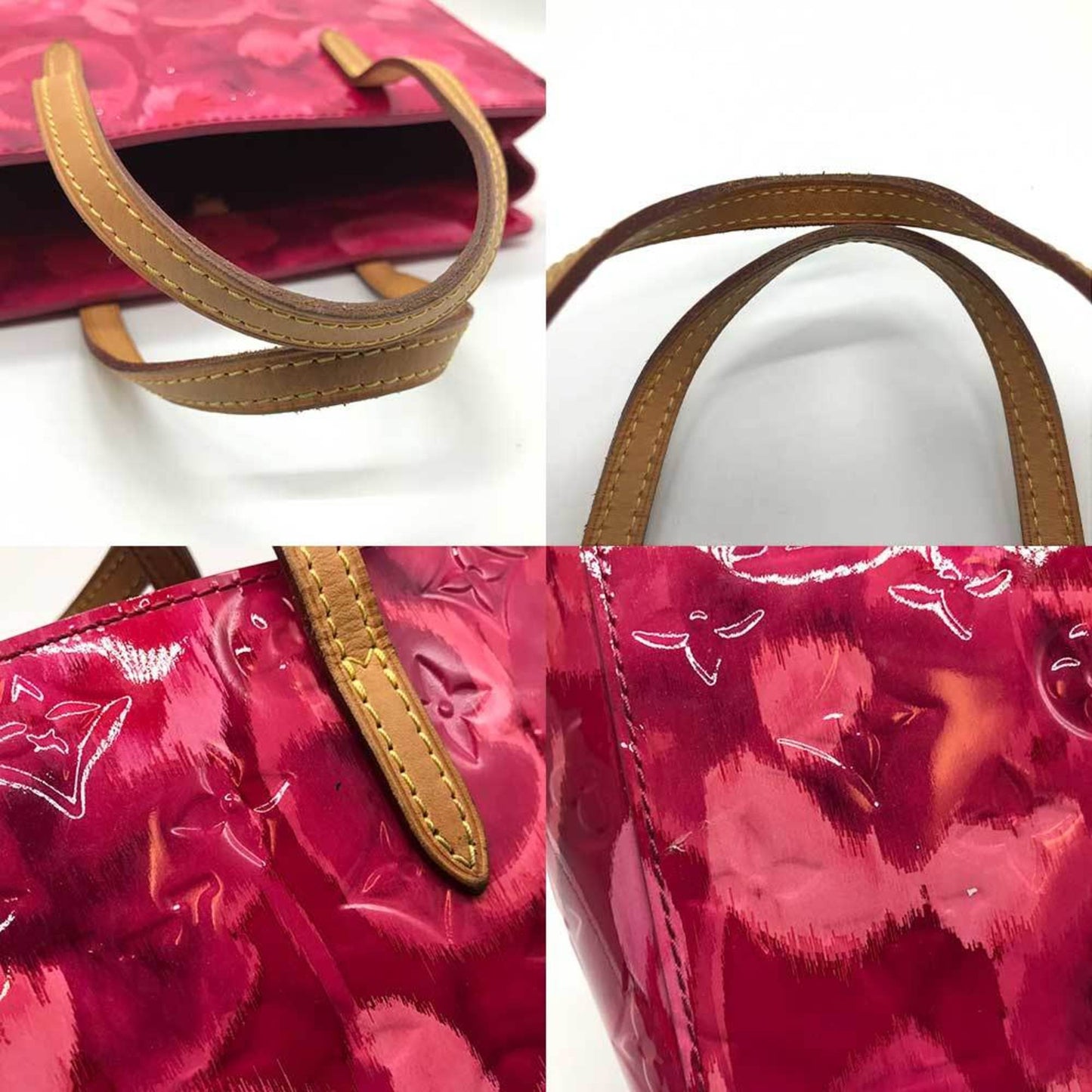 Louis Vuitton Catalina Patent Leather Tote Bag ()