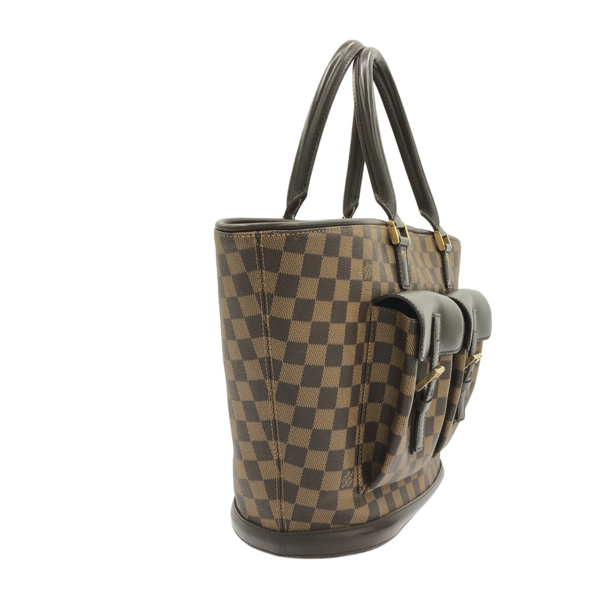 Louis Vuitton Manosque Canvas Tote Bag ()