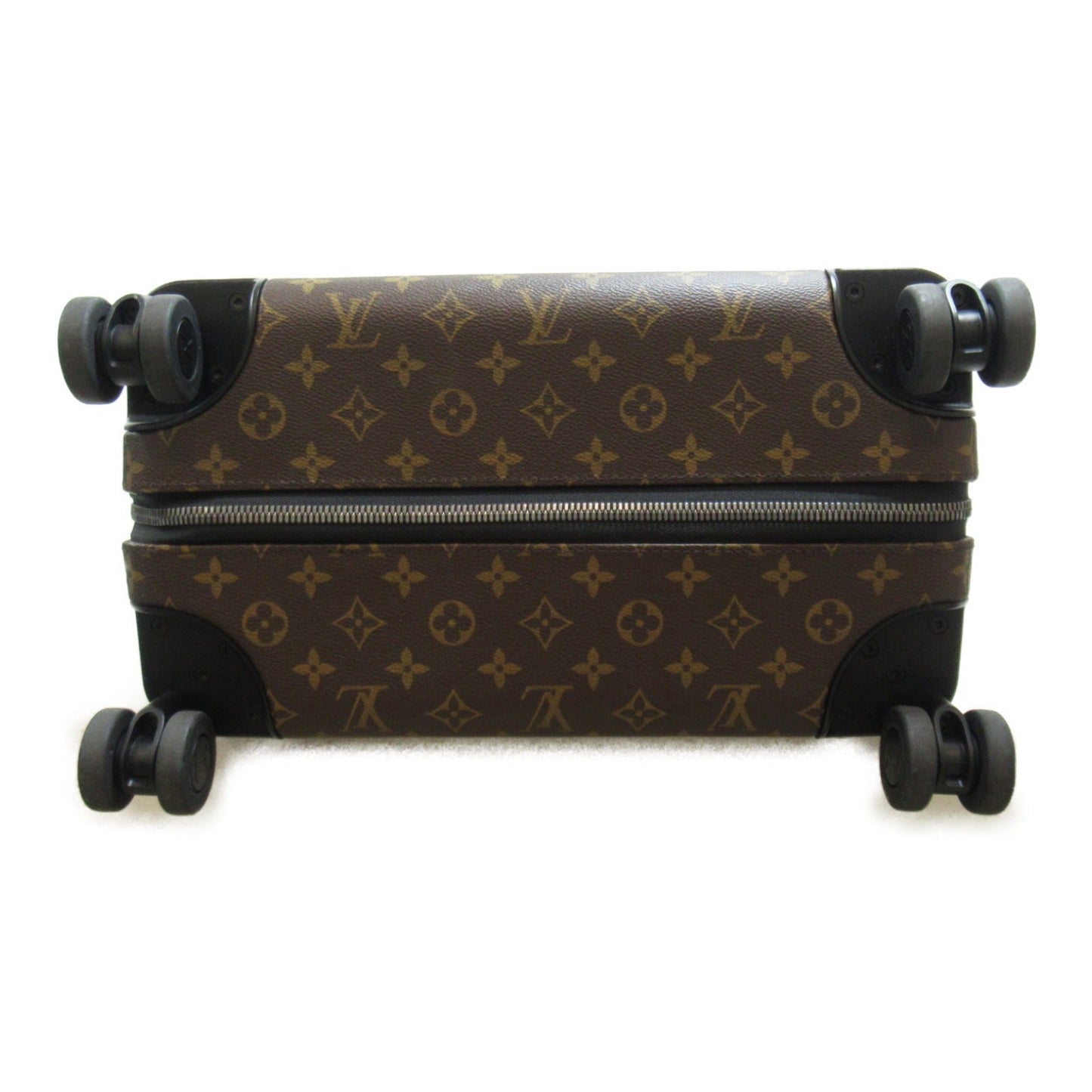 ルイ・ヴィトン LOUIS VUITTON ホライゾン LVカラーマニア キャリーバッグ バッグ PVCコーティングキャンバス モノグラム・マカサー メンズ レディース ブラウン系 マロン/ヴィオレフォンセ M46782 【中古】|