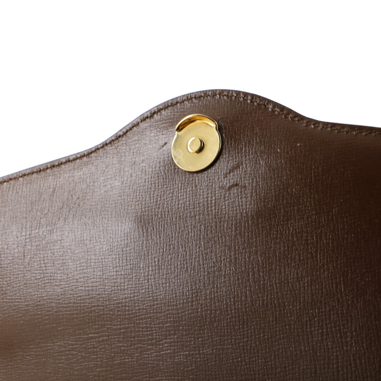 Horsebit 1955 Curved Flap Shoulder Bag GG Coated Canvas Small