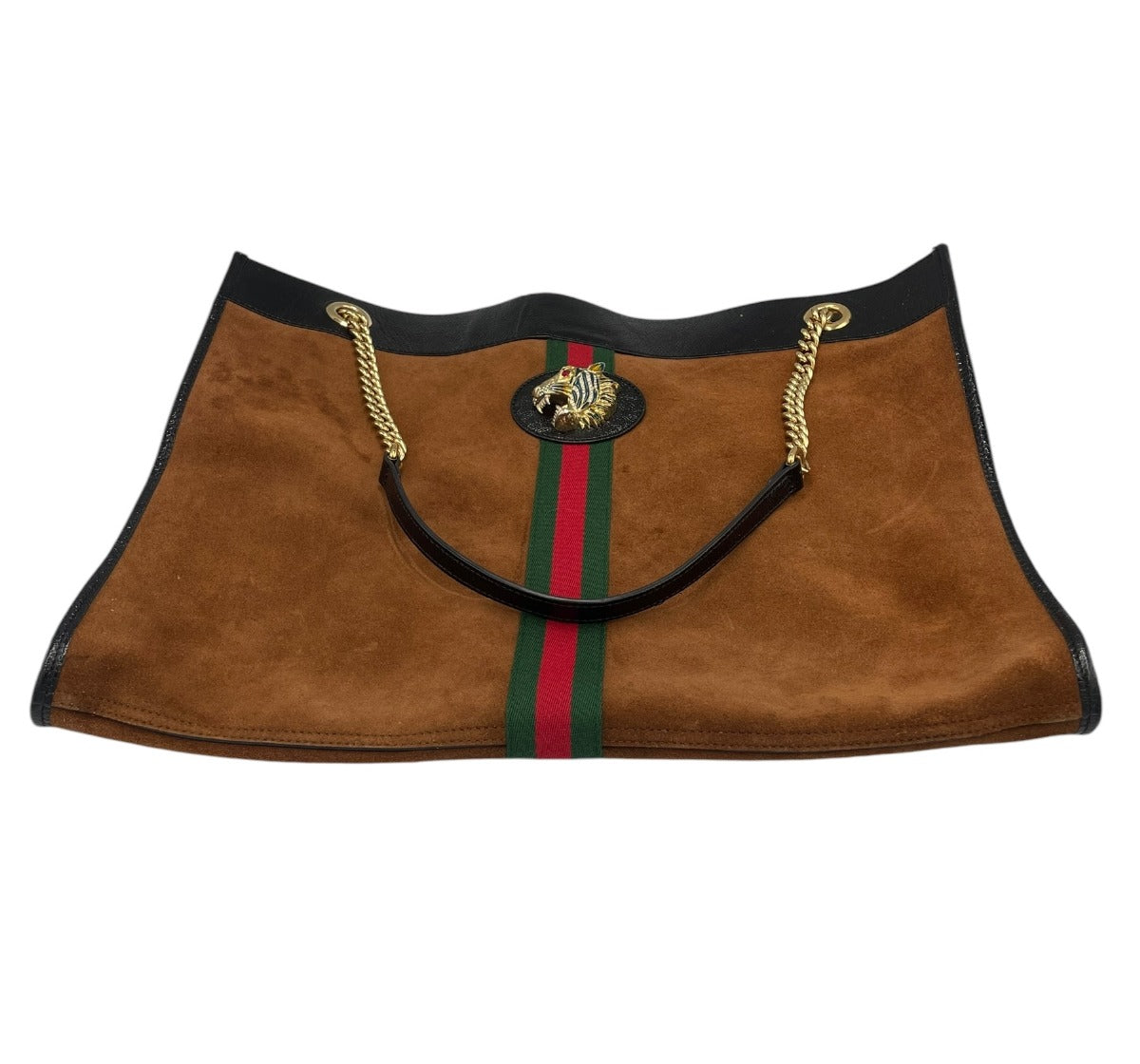 GLM-- Shopper Brown Suede Gold