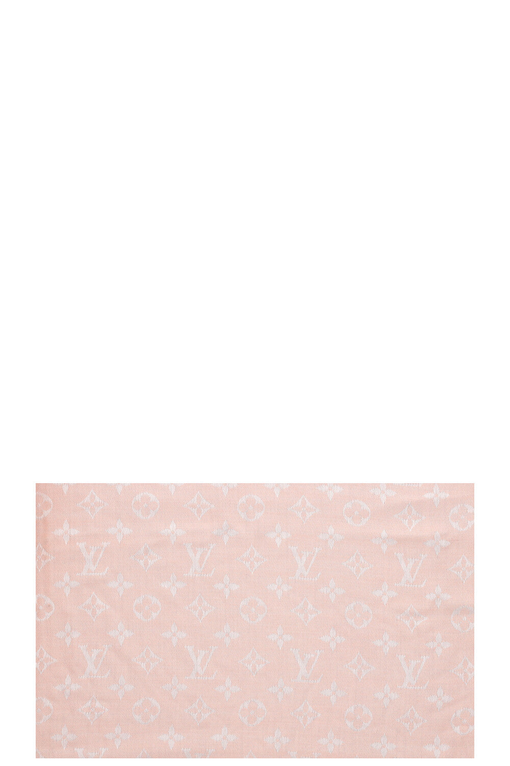 LOUIS VUITTON Scarf MNG Silk Wool Rosa