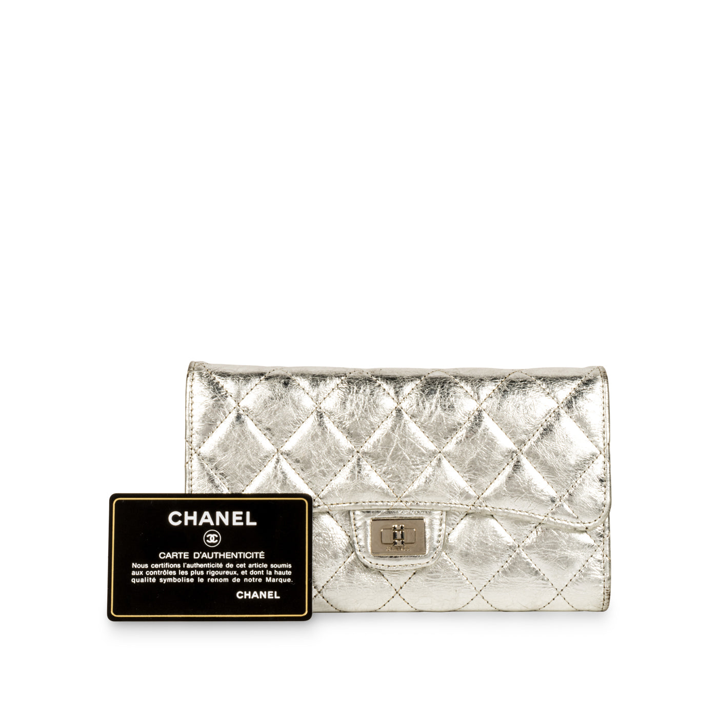 Chanel Re-Issue Wallet - Metallic Calfskin