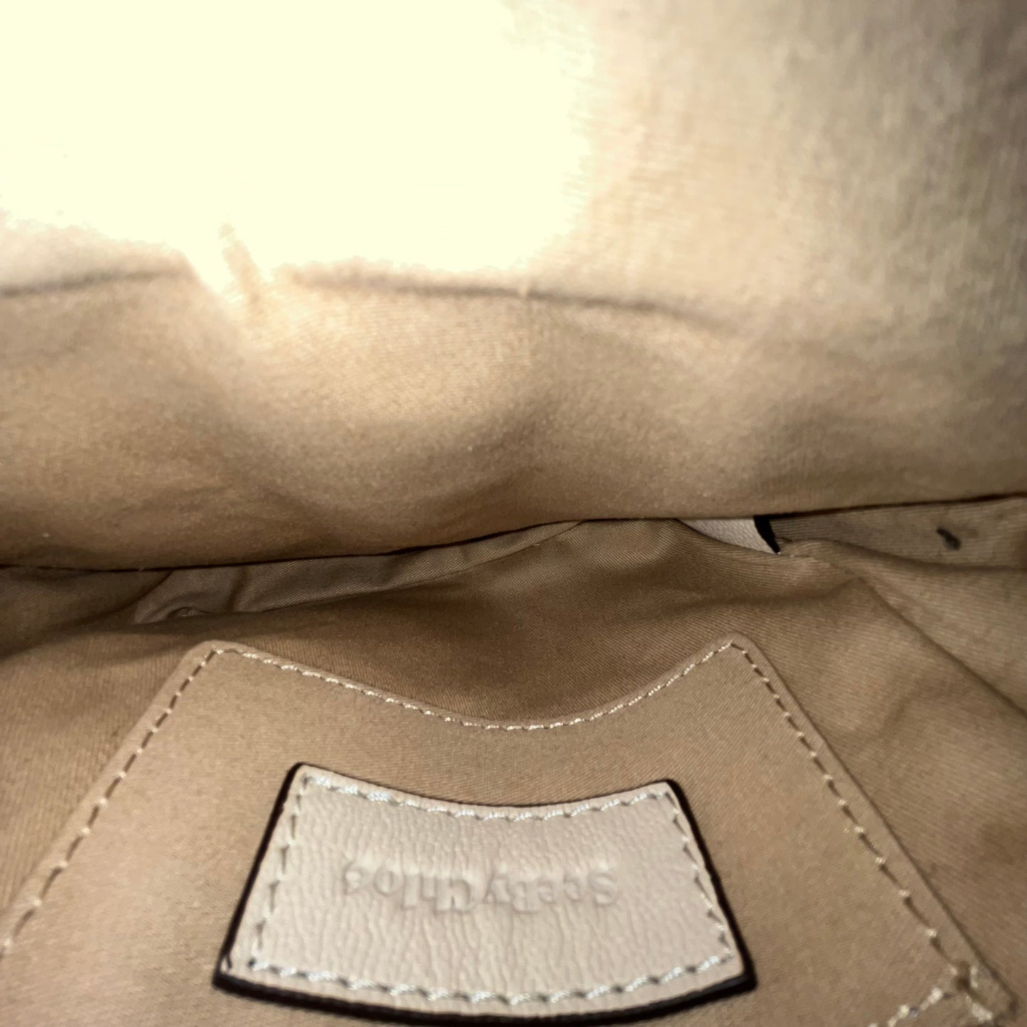SEE BY CHLOE Joan Mini White Camera Bag