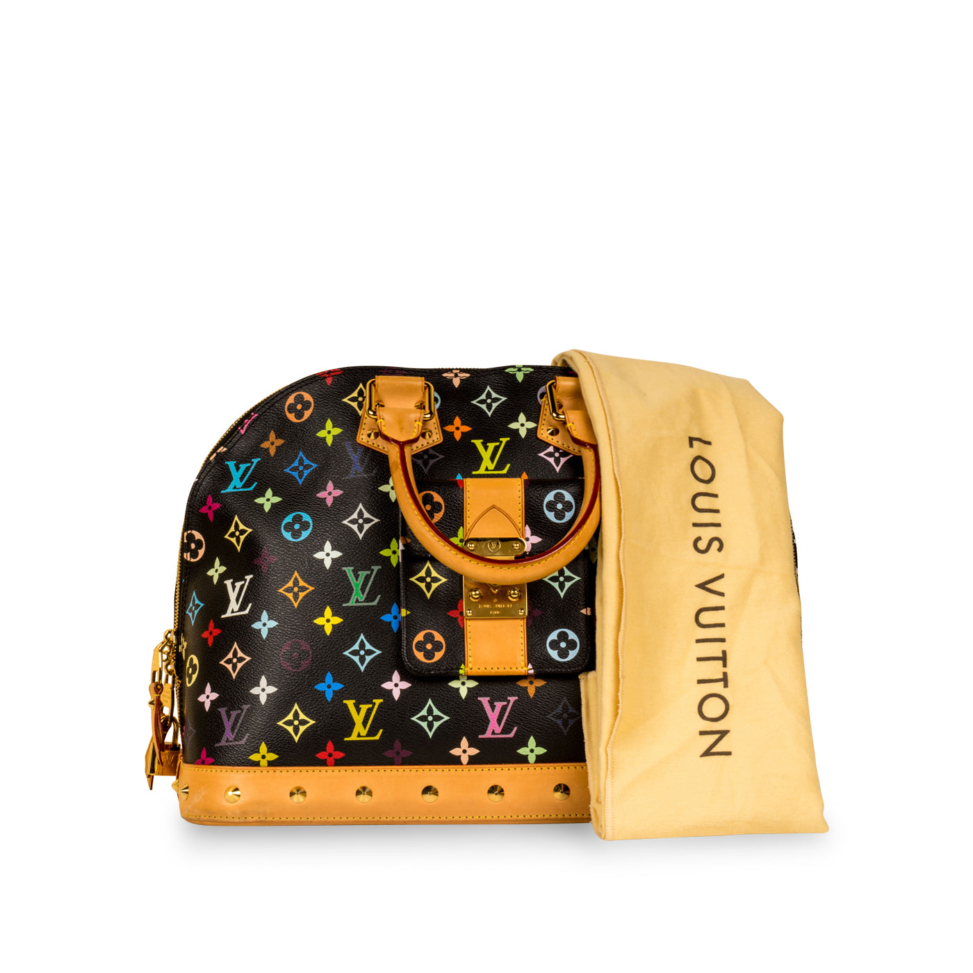 Louis Vuitton Alma GM - Murakami Multicolore Black