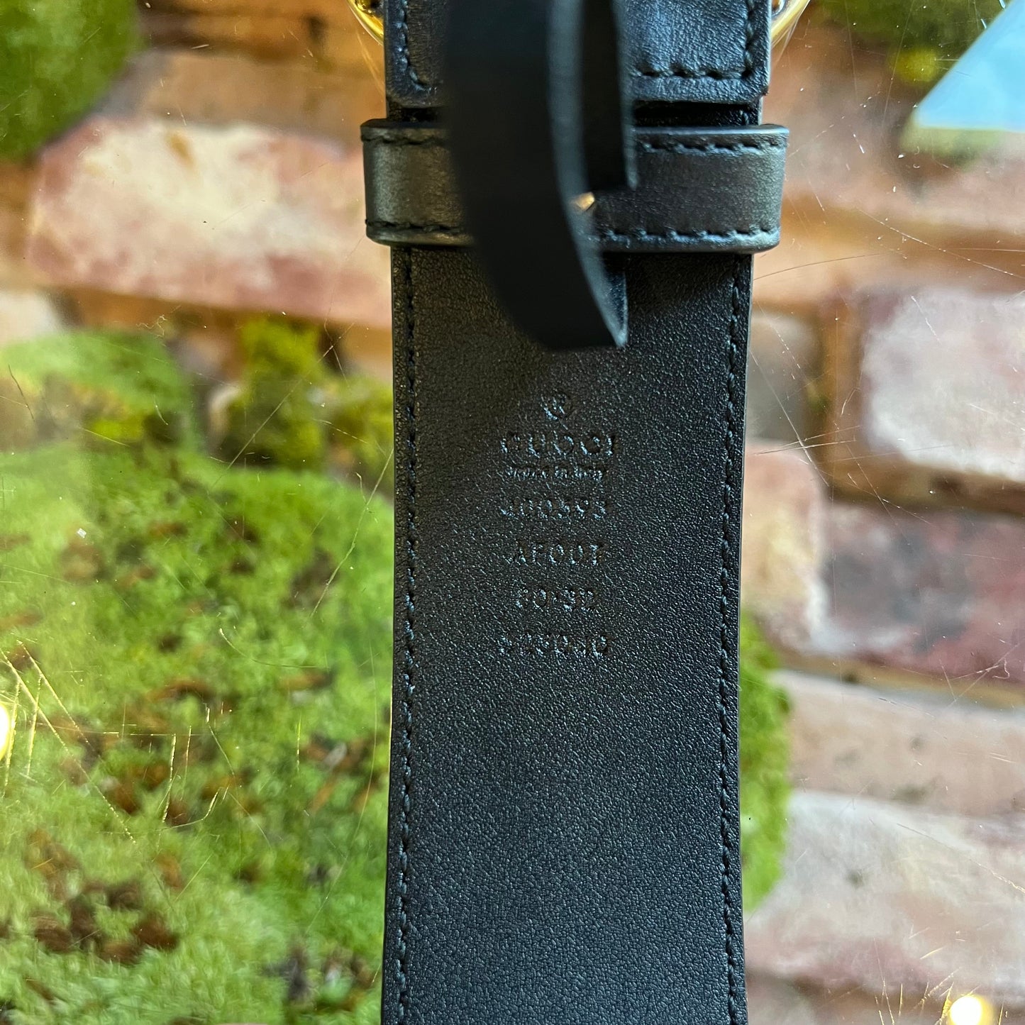 GUCCI GG Marmont Black Belt 80-32