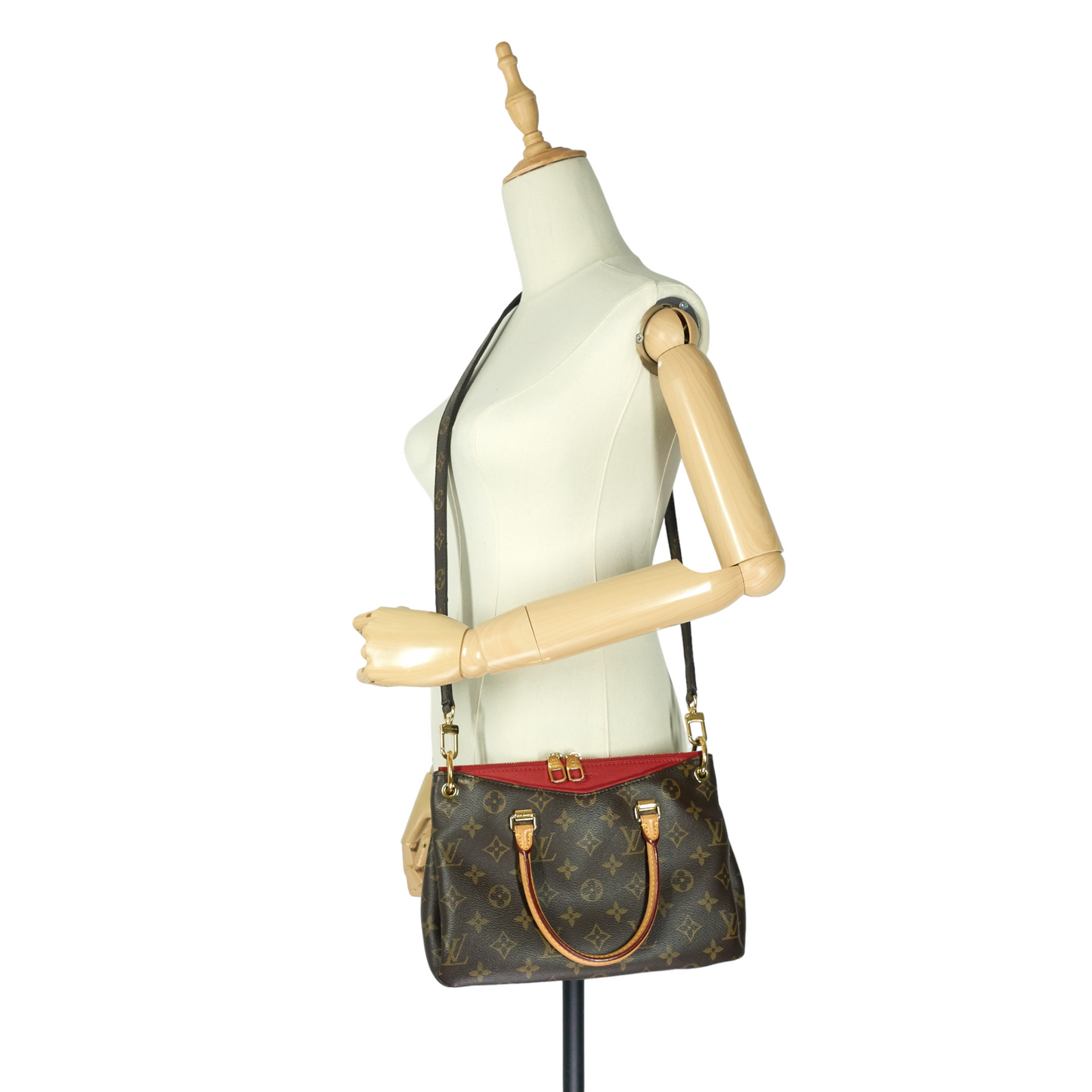 Louis Vuitto Pallas BB Monogram Canvas Bag