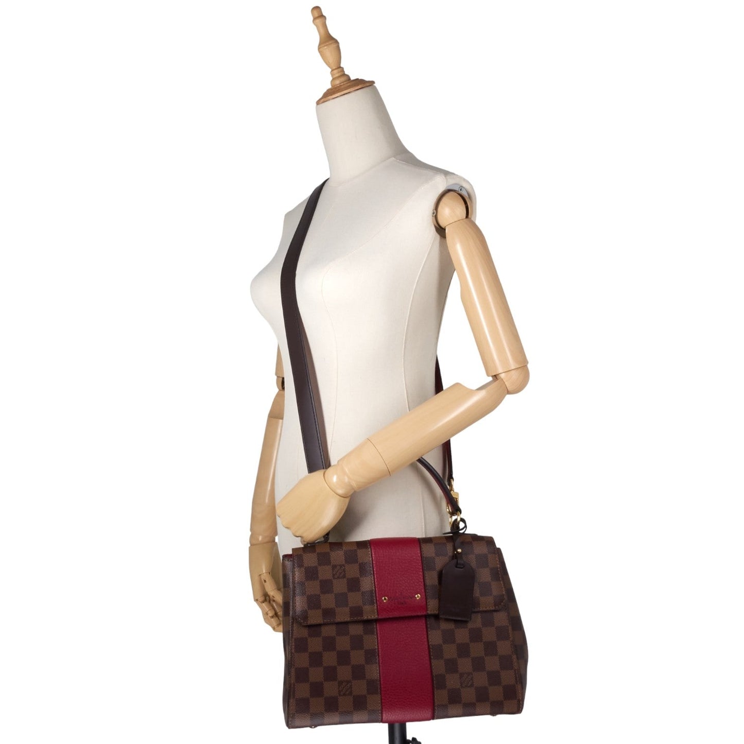 Louis Vuitto Bond Street BB Damier Ebene Canvas Bag