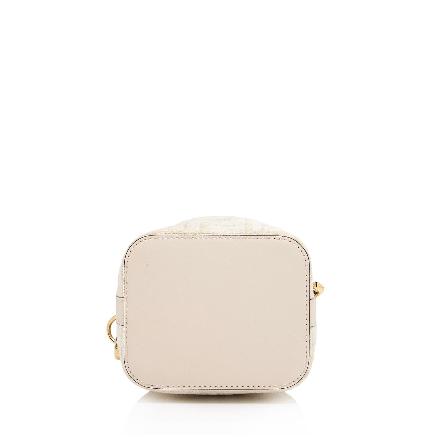 Fendi FF Tapestry Mon Tresor Mini Bucket Bag (SHF-GhSmGT)