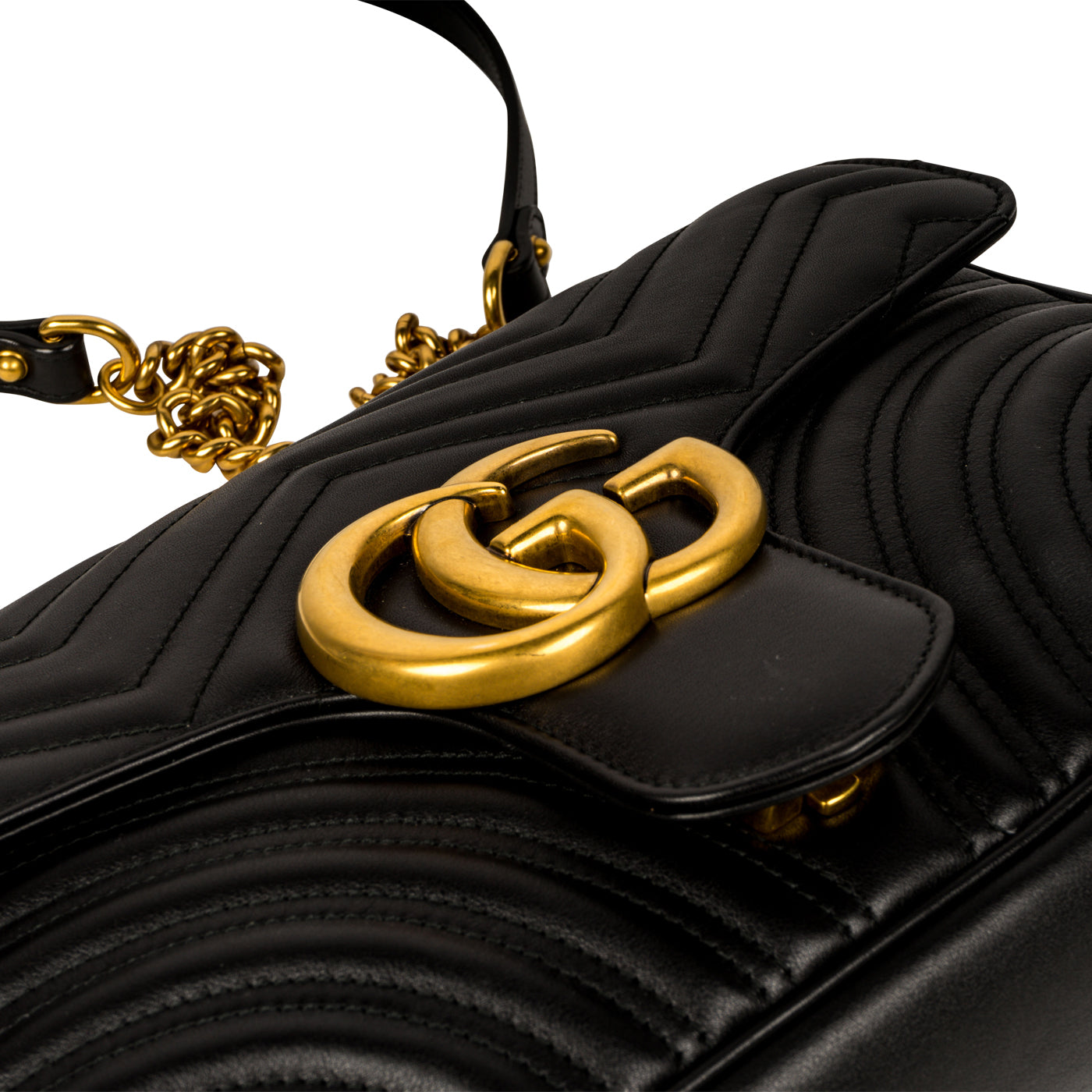 Gucci GG Marmont Medium Matelass茅