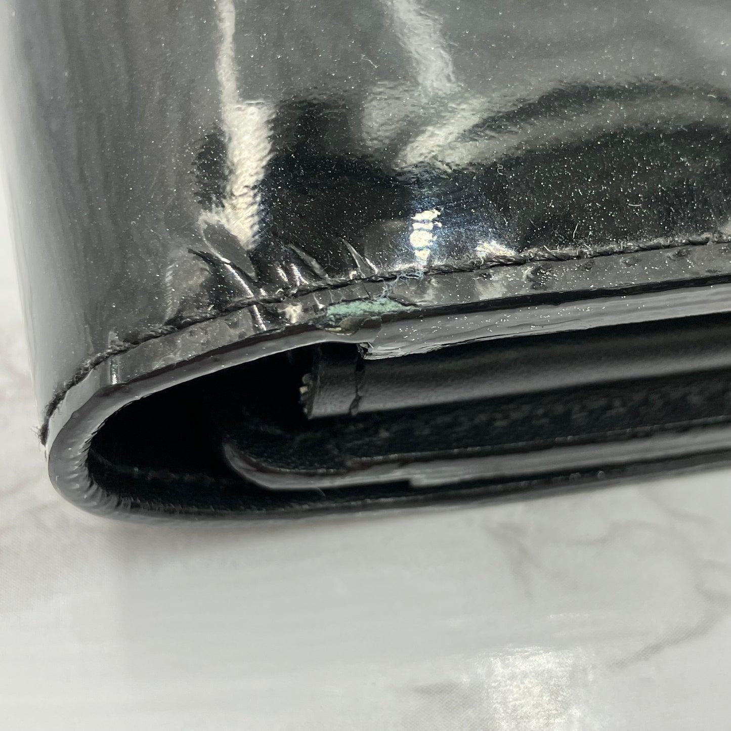 LOUIS VUITTON Vernis Louise Long wallet